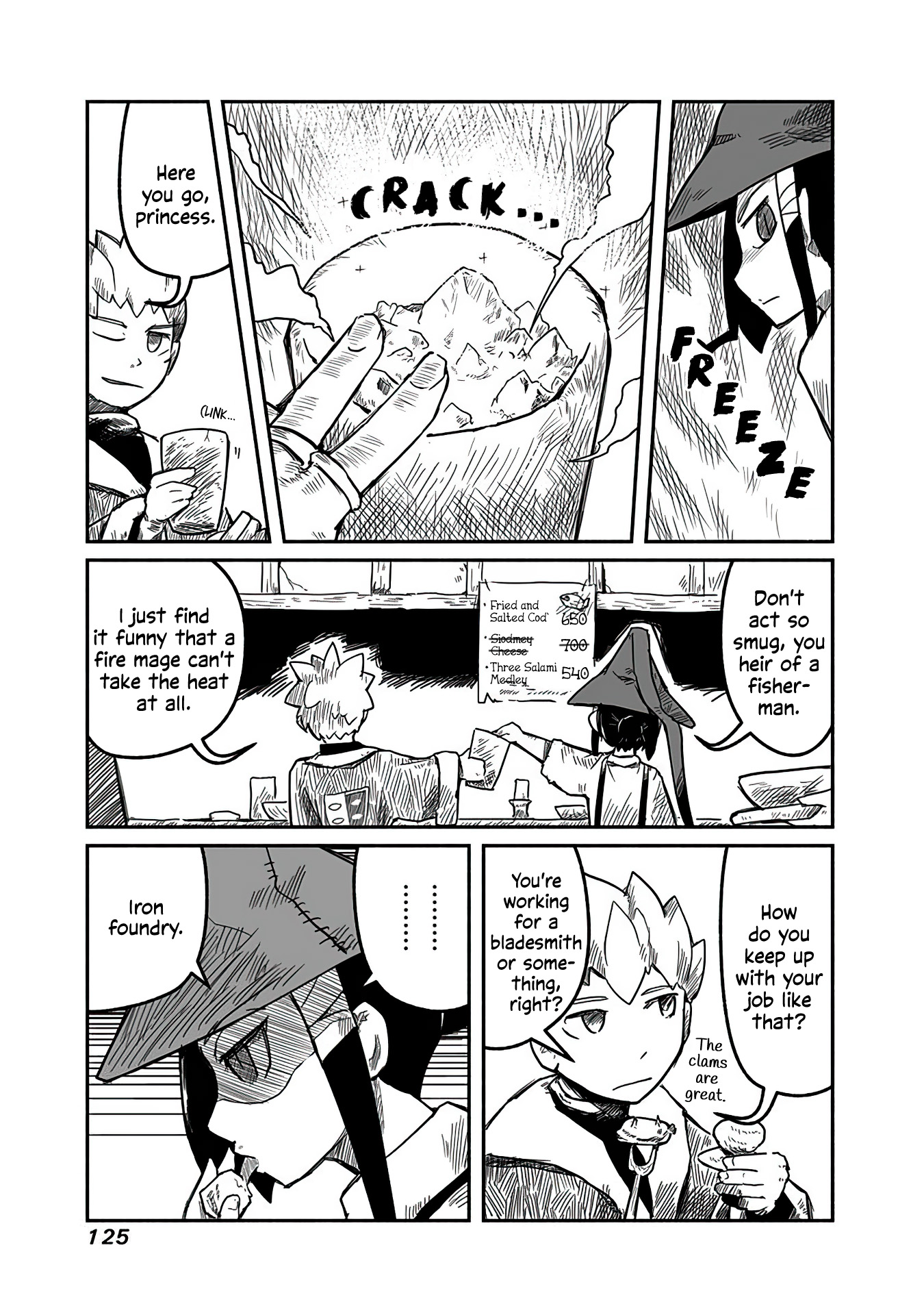 Ryuu to Yuusha to Haitatsunin Mages, Labor, and the Courier 第3页
