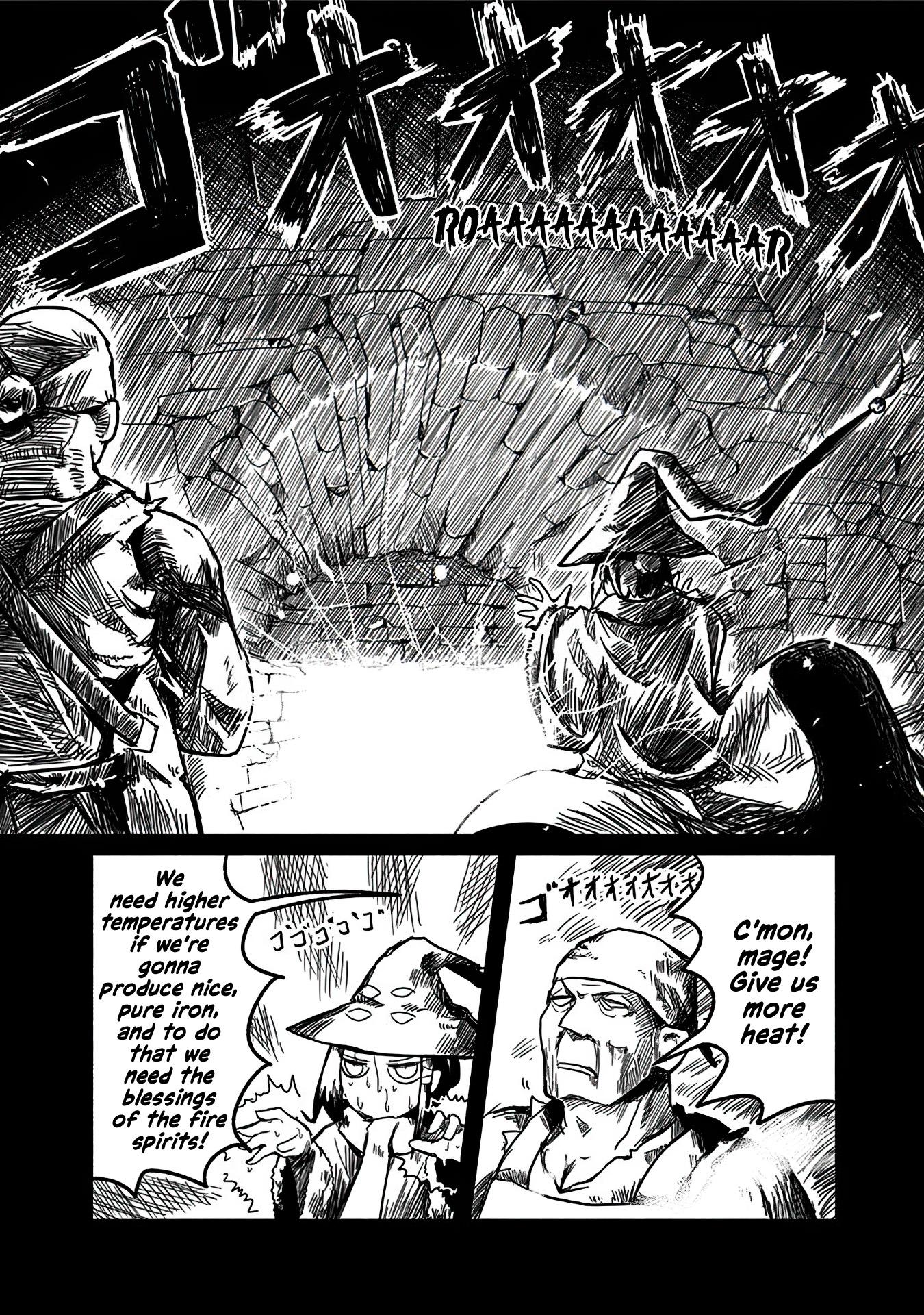 Ryuu to Yuusha to Haitatsunin Mages, Labor, and the Courier 第4页
