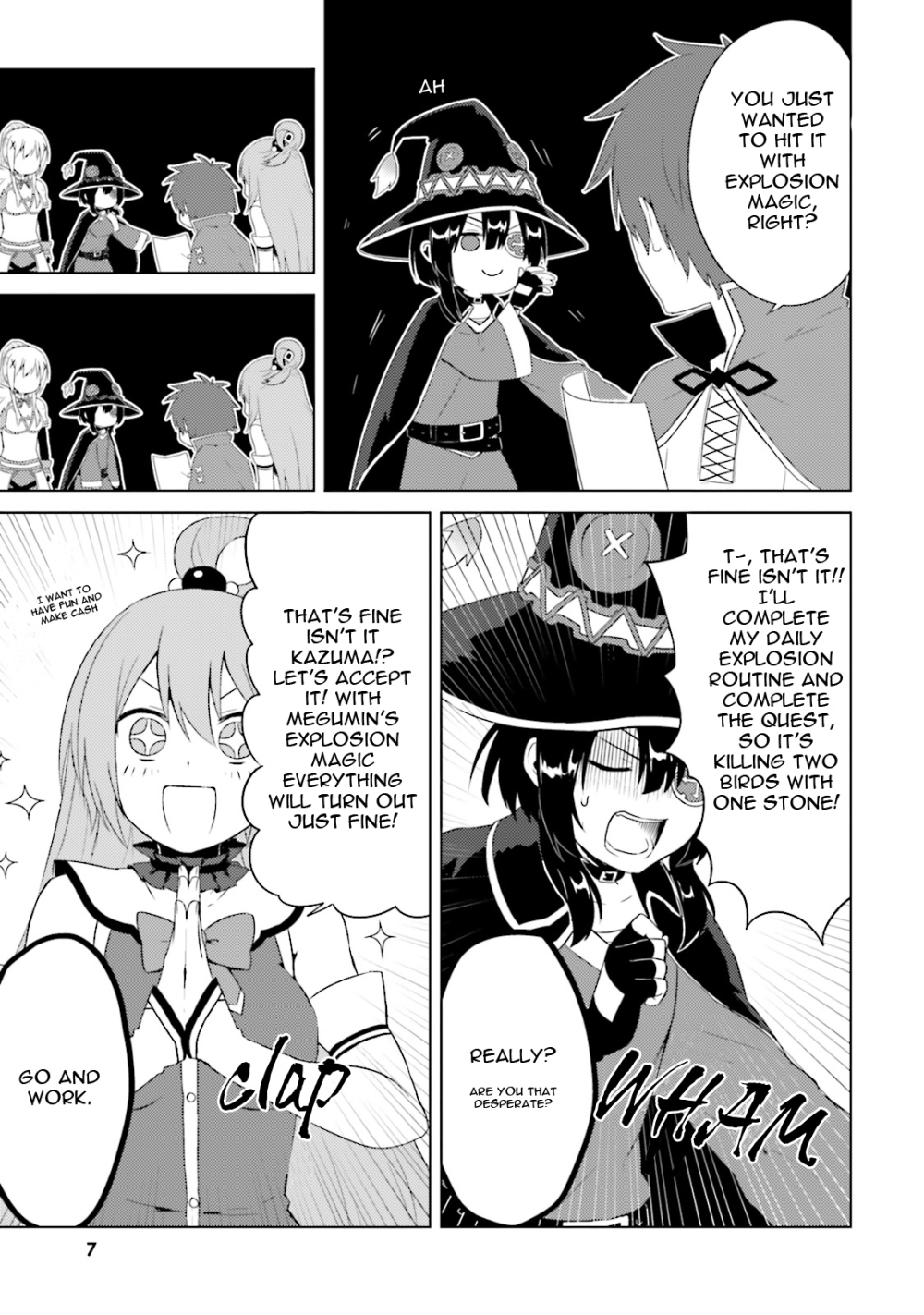 Kono Subarashii Sekai ni Nichijou wo! 第5页
