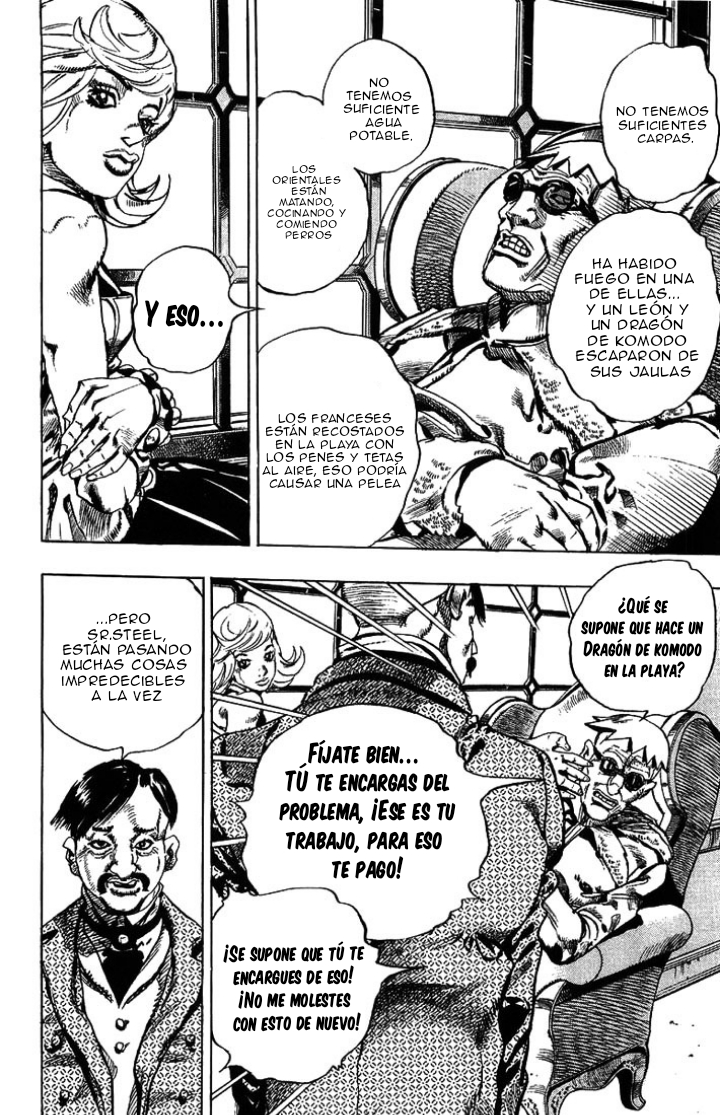 JoJo's Bizarre Adventure Part 7 - Steel Ball Run La Conferencia de Prensa Steel Ball Run 第33页