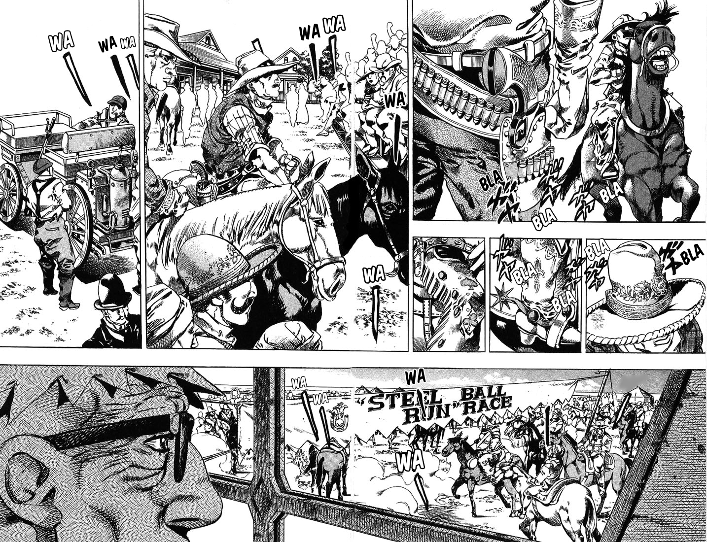 JoJo's Bizarre Adventure Part 7 - Steel Ball Run La Conferencia de Prensa Steel Ball Run 第36页
