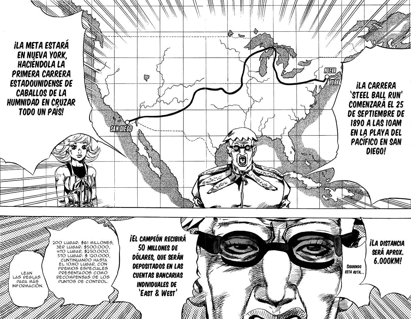 JoJo's Bizarre Adventure Part 7 - Steel Ball Run La Conferencia de Prensa Steel Ball Run 第39页