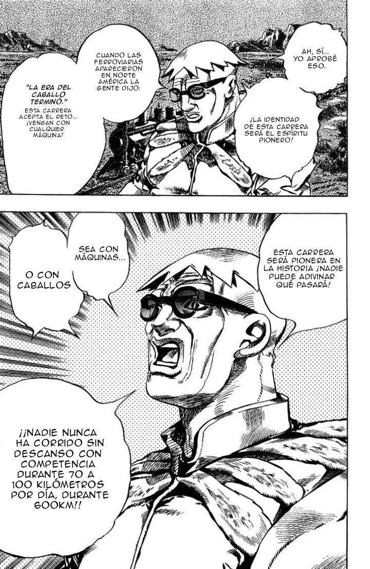 JoJo's Bizarre Adventure Part 7 - Steel Ball Run La Conferencia de Prensa Steel Ball Run 第41页