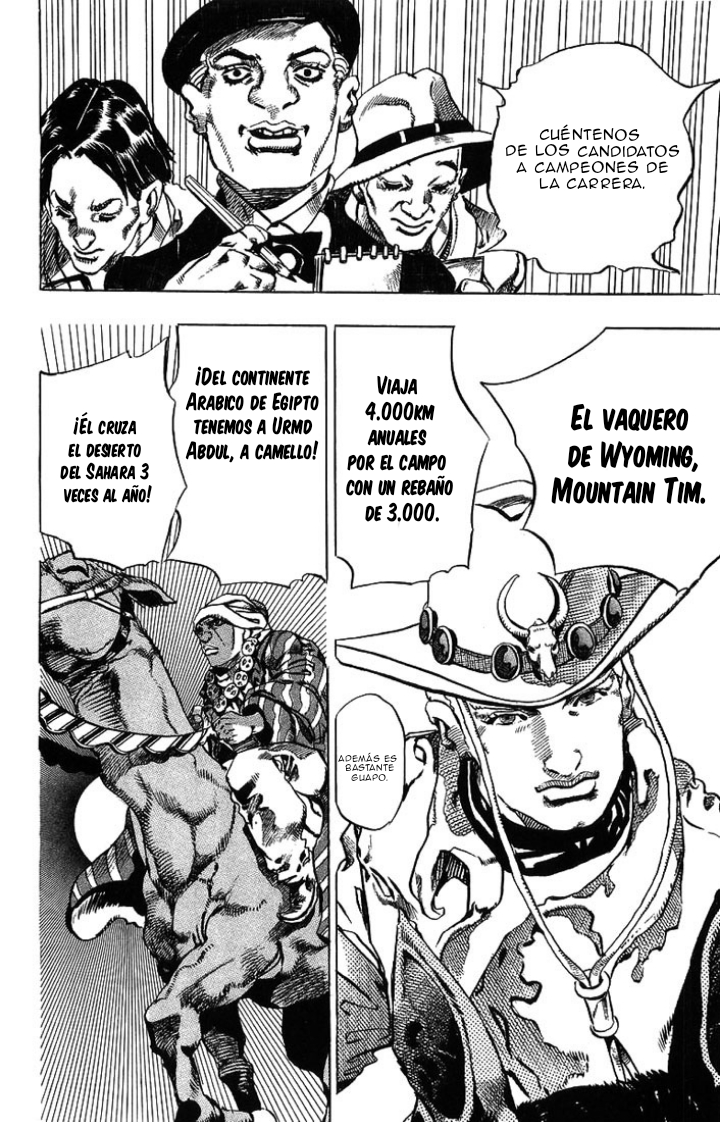 JoJo's Bizarre Adventure Part 7 - Steel Ball Run La Conferencia de Prensa Steel Ball Run 第44页