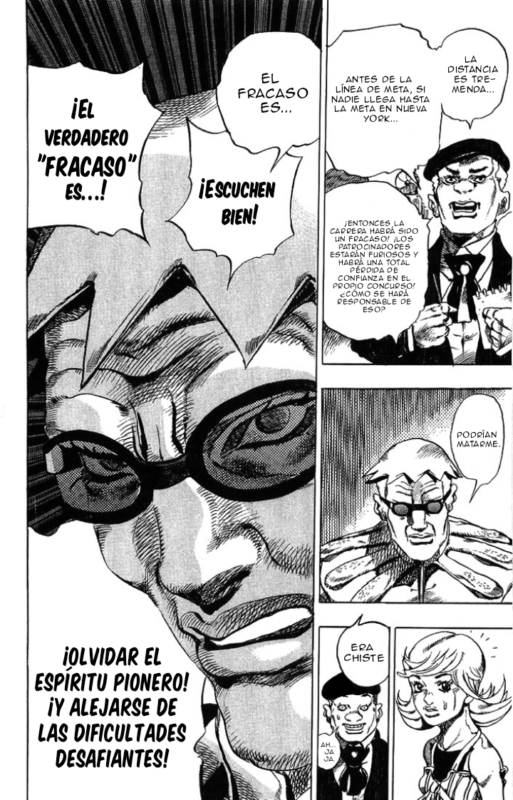 JoJo's Bizarre Adventure Part 7 - Steel Ball Run La Conferencia de Prensa Steel Ball Run 第46页