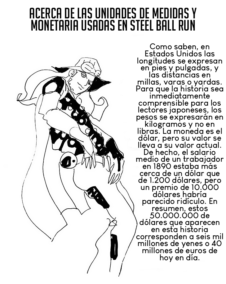 JoJo's Bizarre Adventure Part 7 - Steel Ball Run La Conferencia de Prensa Steel Ball Run 第56页