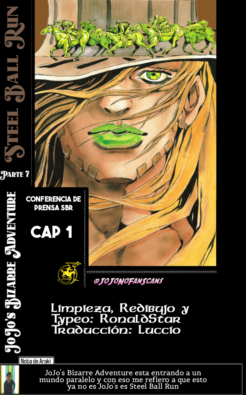 JoJo's Bizarre Adventure Part 7 - Steel Ball Run La Conferencia de Prensa Steel Ball Run 第57页