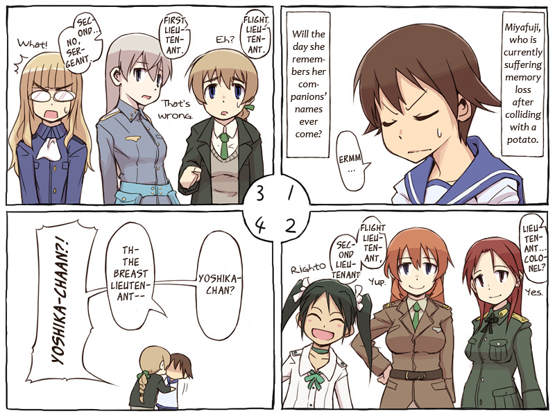 Strike Witches - Amnesiac Yoshika (Doujinshi) 第1页