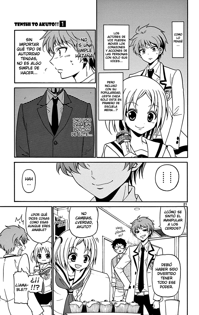 Tenshi to Akuto!! ¡¡Los plebeyos y Akuto!! 第22页