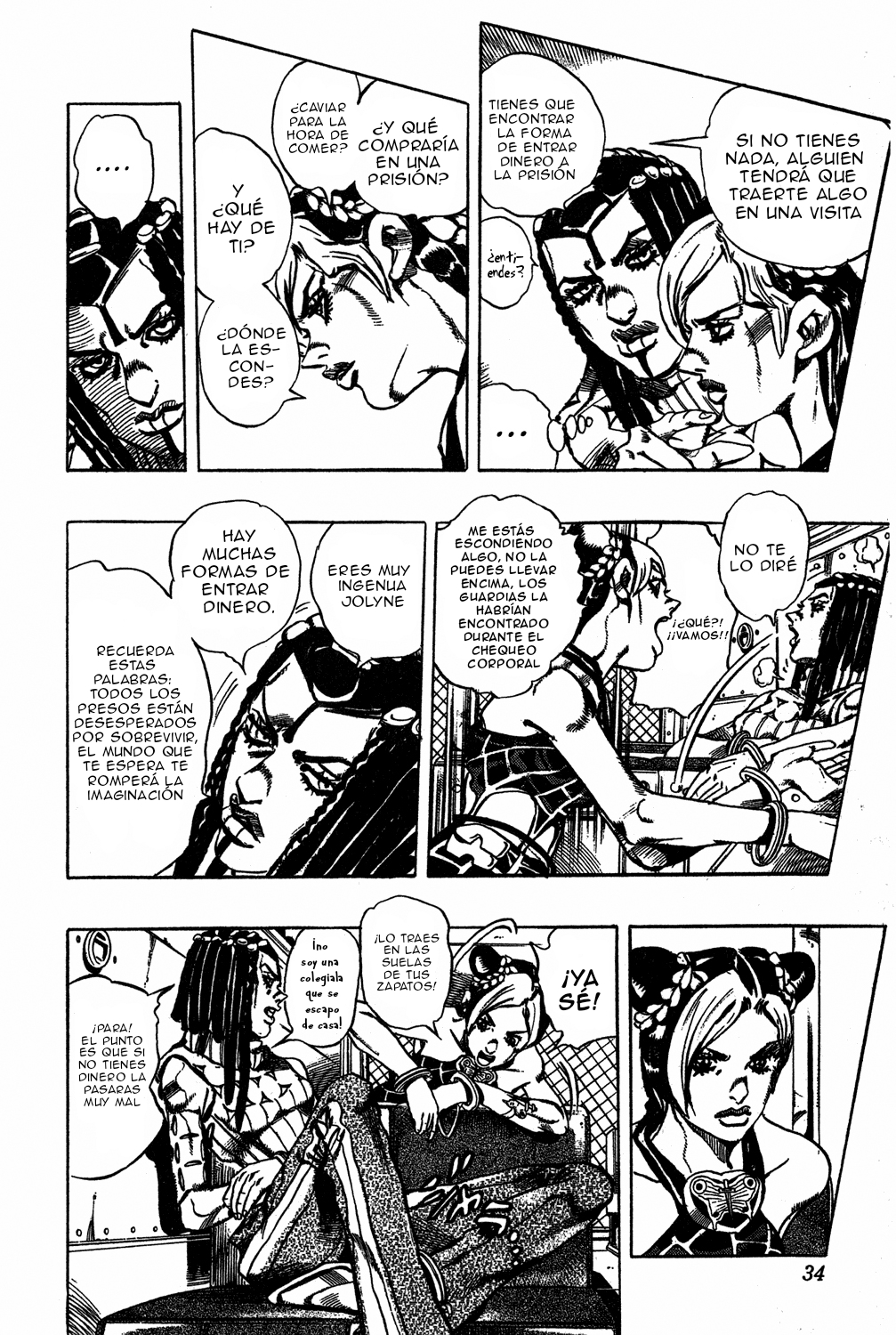 JoJo's Bizarre Adventure Part 6 - Stone Ocean Stone Ocean Parte 1 第33页