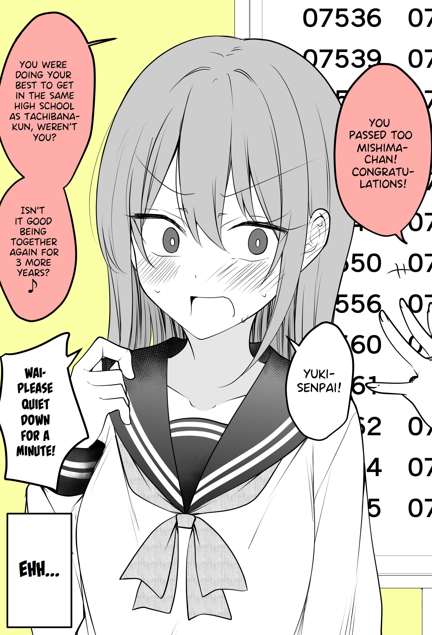 Aa-ah! I'll be With You for 3 More Years. Oneshot 第2页