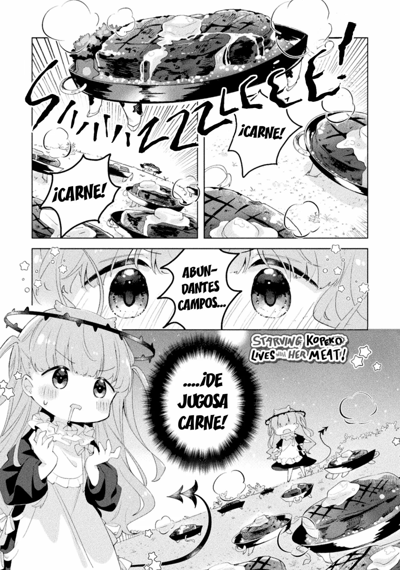 Harapeko Kopeko wa Niku to Sumu! Carne x Monstruo 第2页