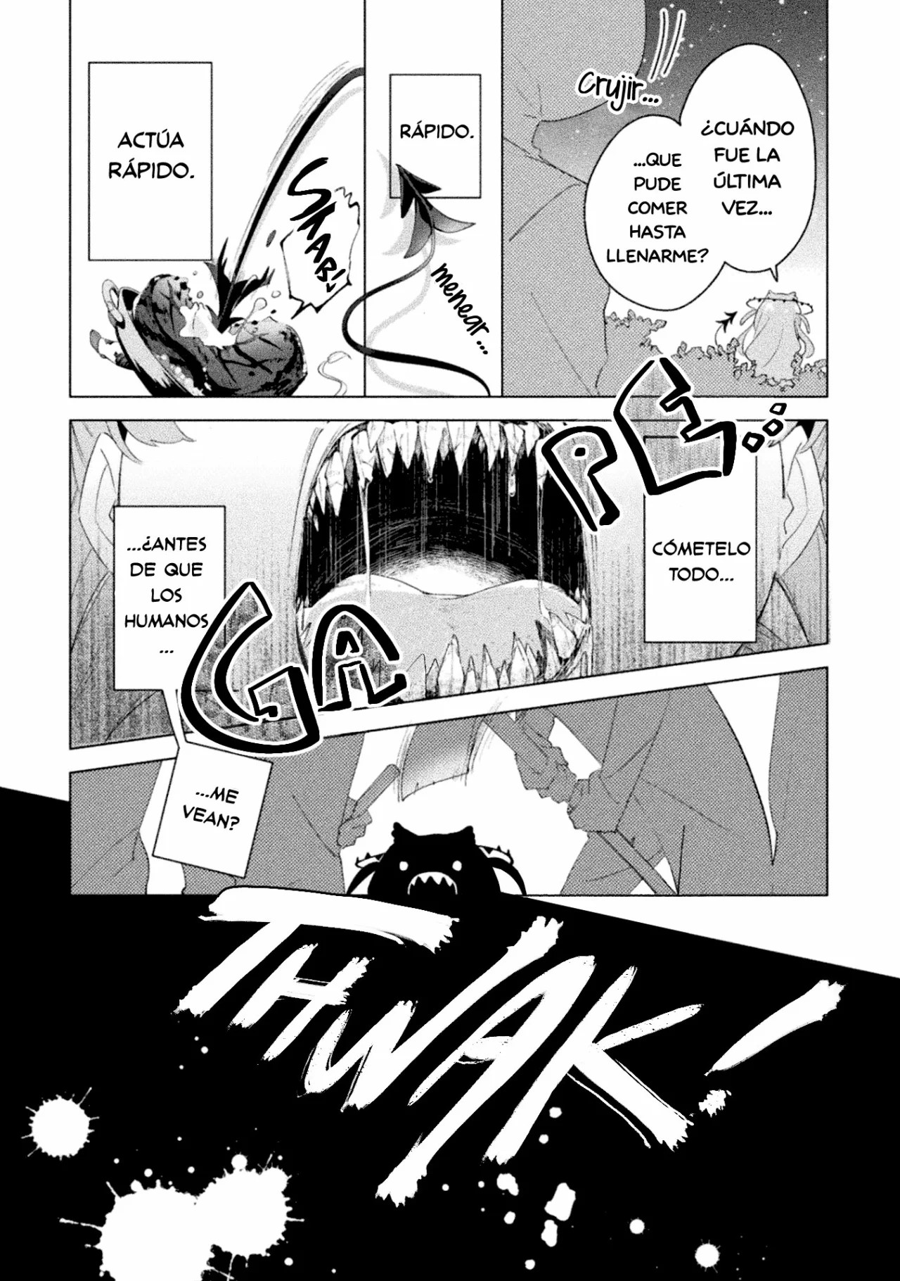 Harapeko Kopeko wa Niku to Sumu! Carne x Monstruo 第3页