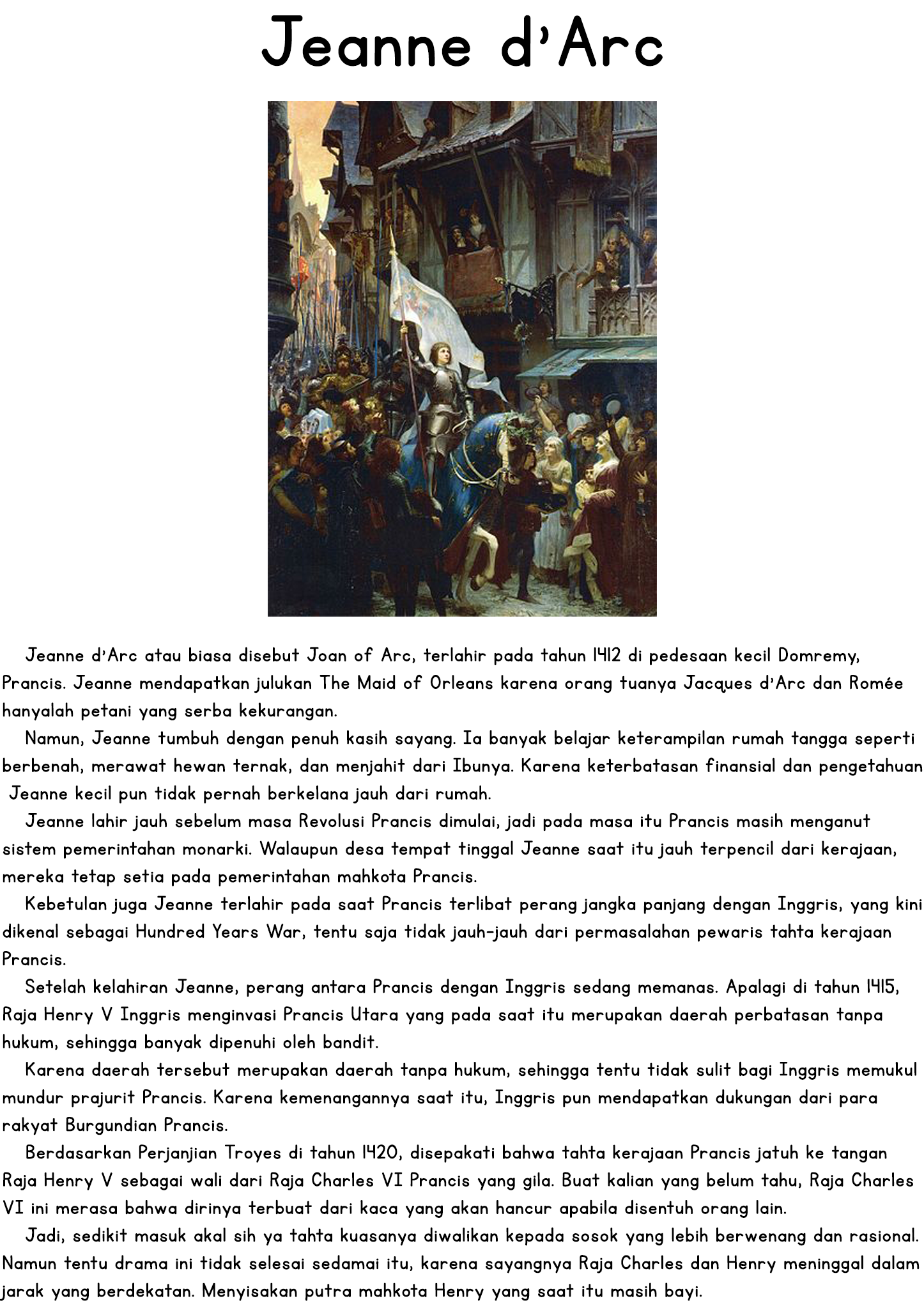 A Story About an Otaku Saving Jeanne d'Arc Oneshot 第5页