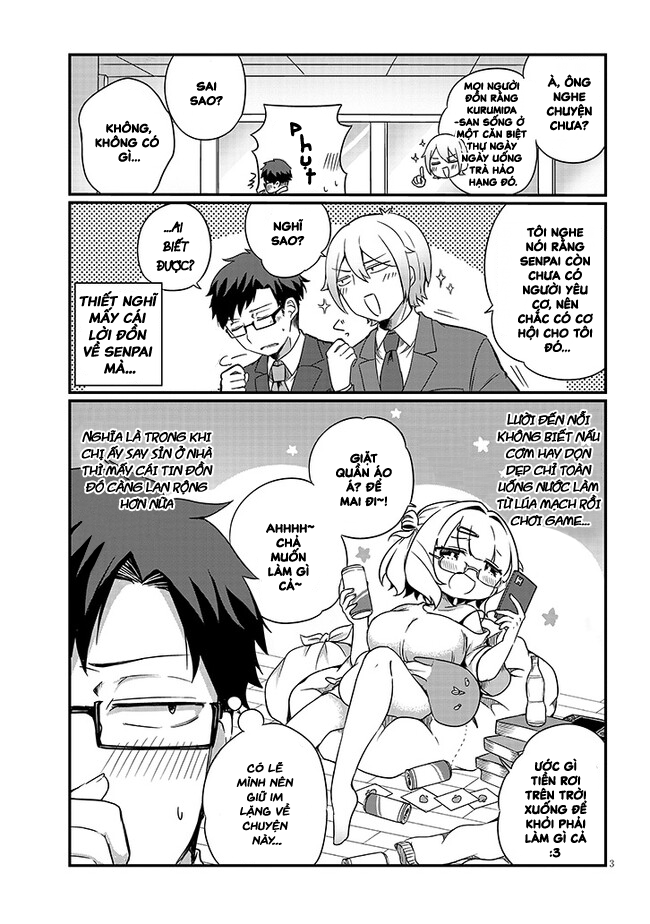 Kurumida-senpai no Guttara Kawaii Himitsu Lời đồn về Tiền bối 第3页
