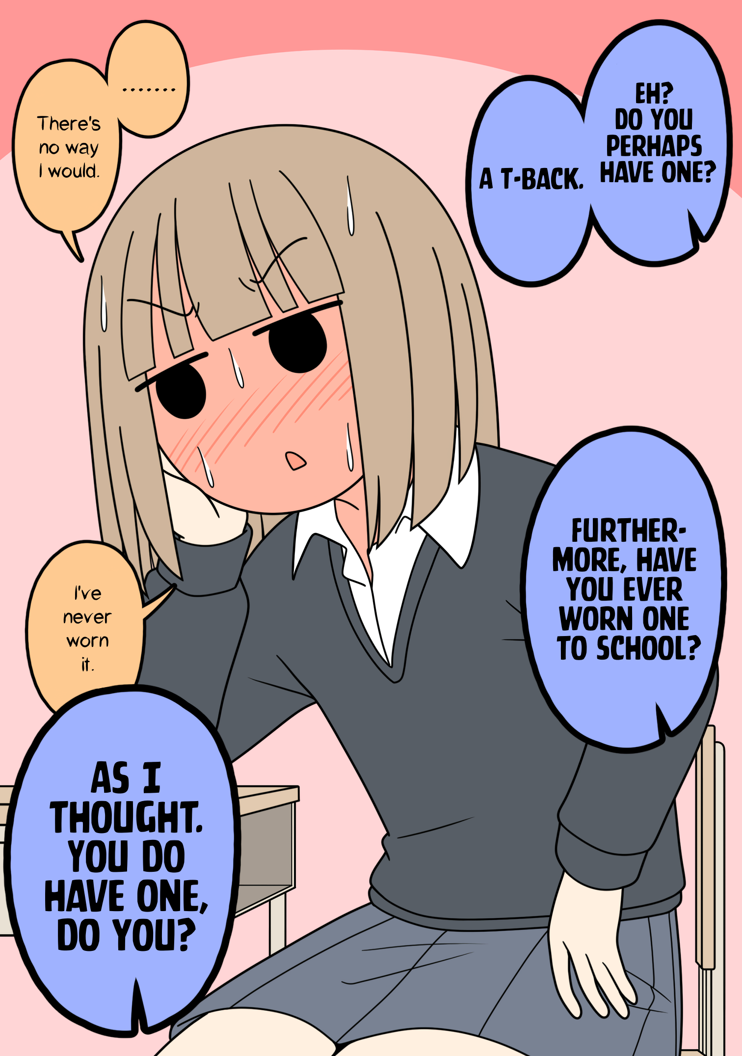 A Girl Who Says Too Much 第4页
