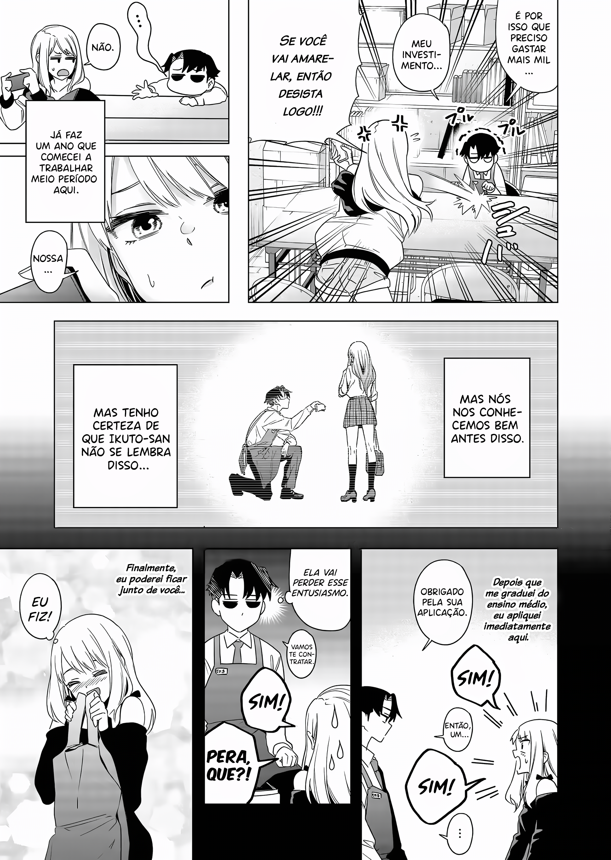 Shokuba no Onnanoko ni Toushi Suru Hanashi Pagar por Gacha é um investimento (1) 第13页