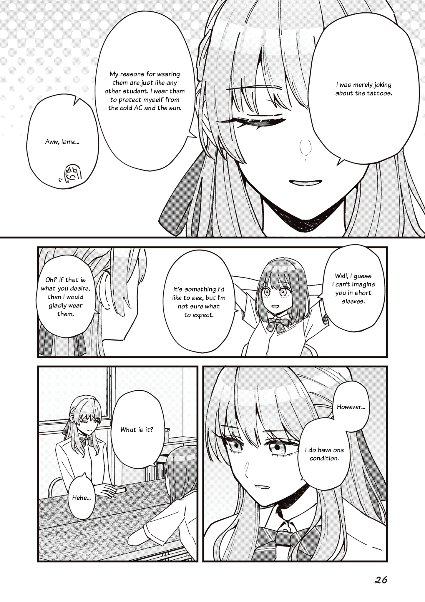 The Main Duties of the Vice President Goodbye, Long Sleeves 第2页