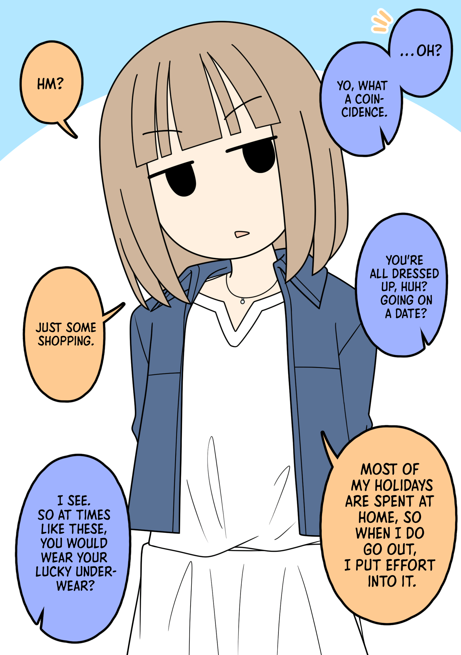 A Girl Who Says Too Much Ch. 5 第1页
