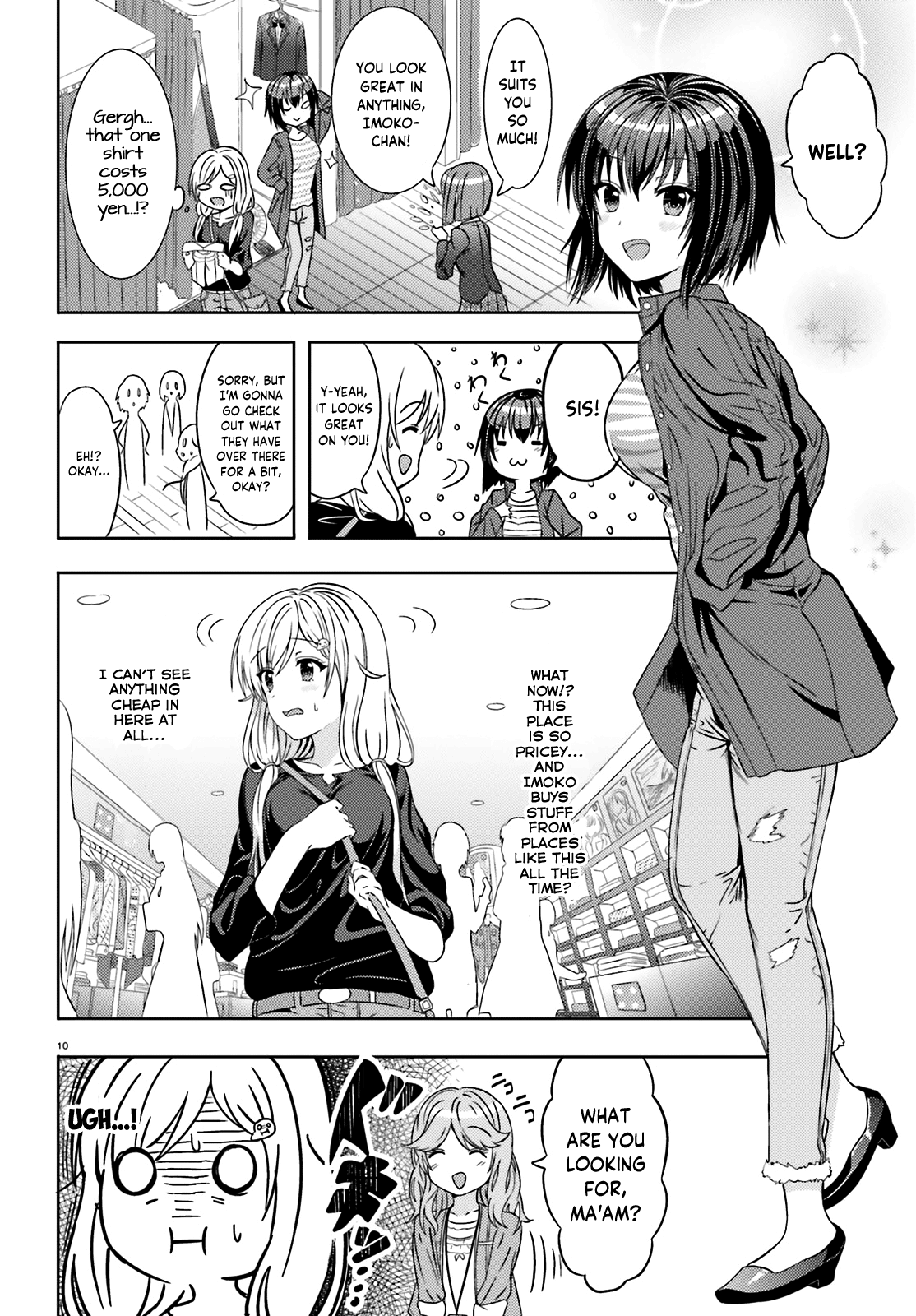 Neeko wa Tsurai yo The Neet when feeling threatened by her own little sister 第11页