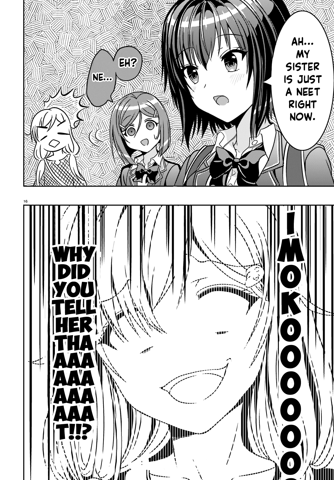 Neeko wa Tsurai yo The Neet when feeling threatened by her own little sister 第17页