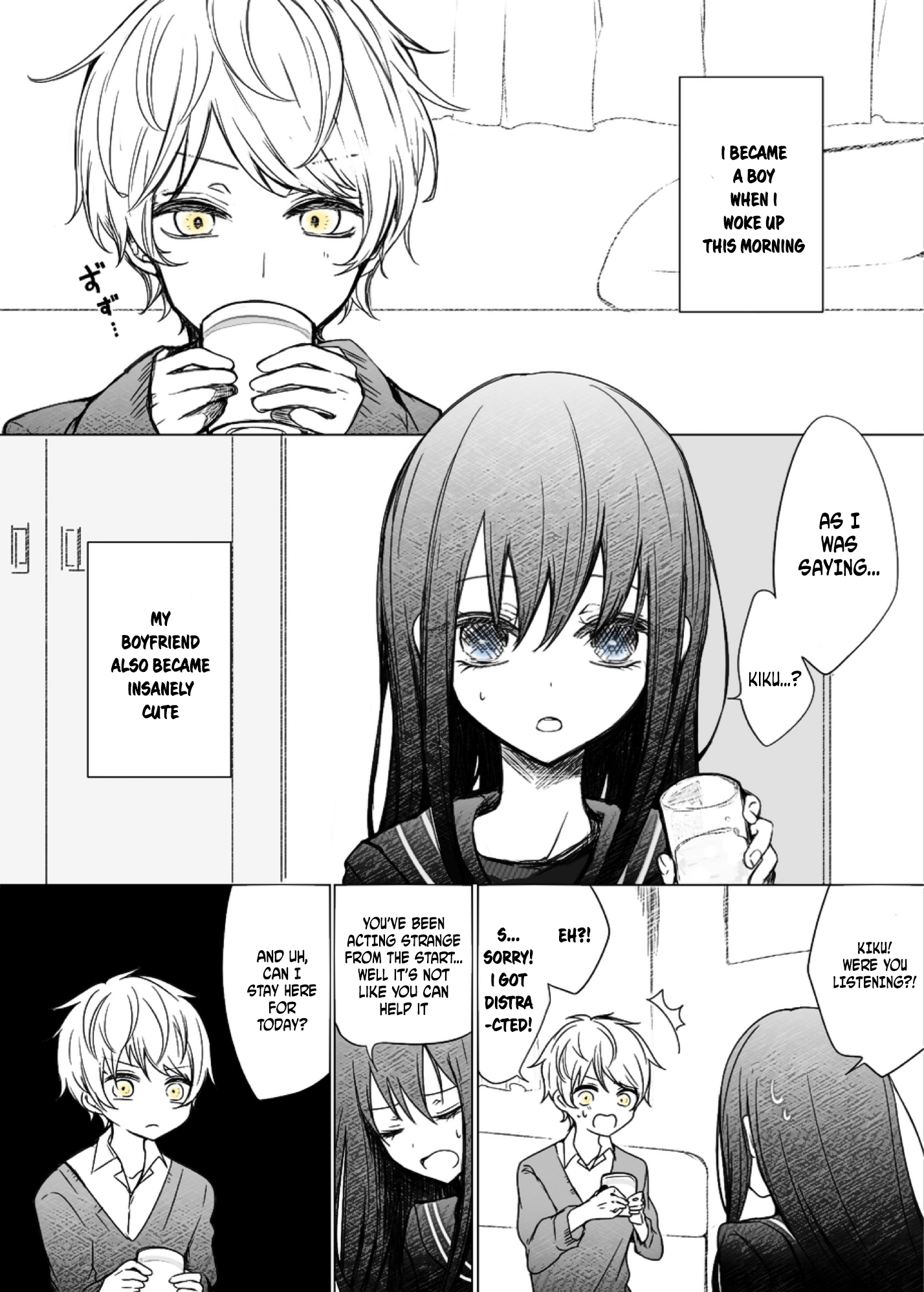 She Became Handsome and He Became Cute Ch. 2 第1页