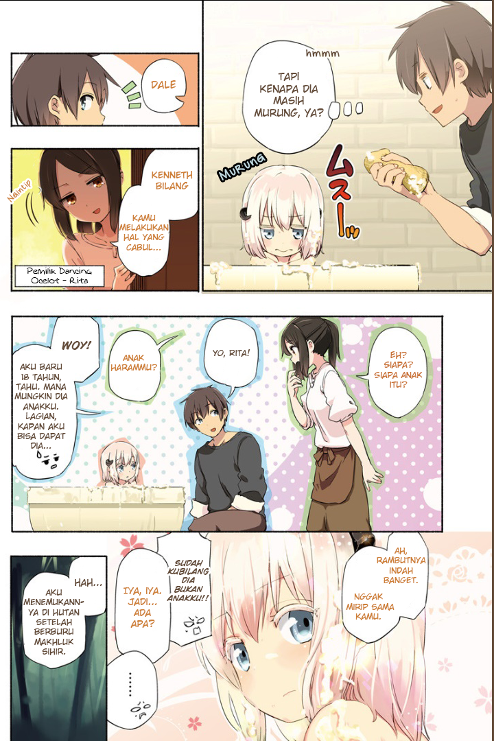 Uchi no Ko no Tame naraba, Ore wa Moshikashitara Maou mo Taoseru kamo Shirenai. Pemuda, Bertemu Seorang Gadis Kecil 第4页