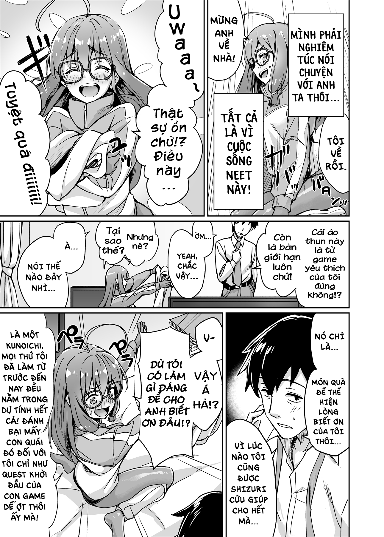 NEET de Otaku na Kunoichi to naze ka Dousei hajimemashita Bị Tình Yêu Quật Thì Quá Yếu 第4页