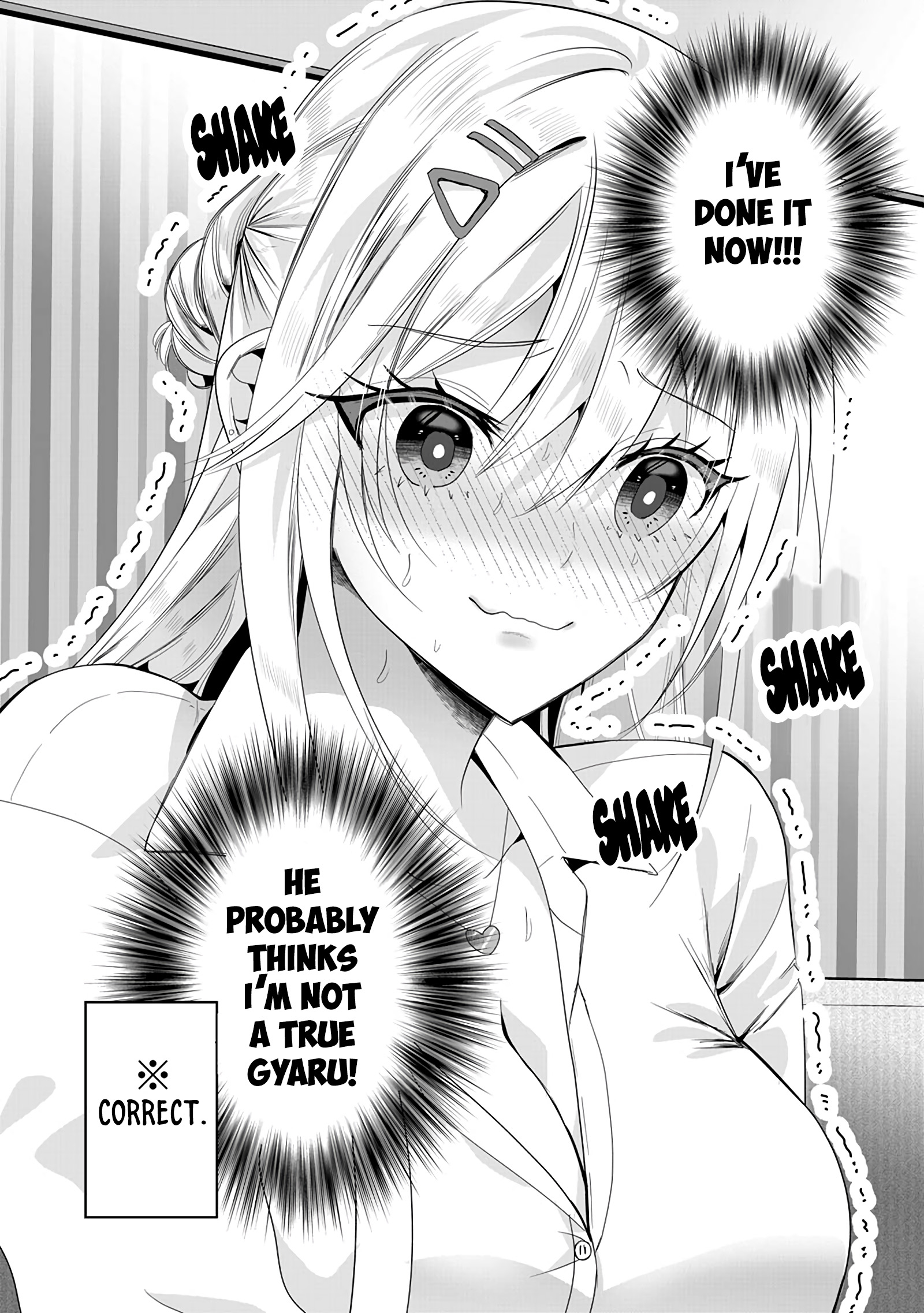 5 Seconds Before Falling in Love with a Gal: Anthology Comic Kiyokawa-san is definitely a gyaru! 第12页