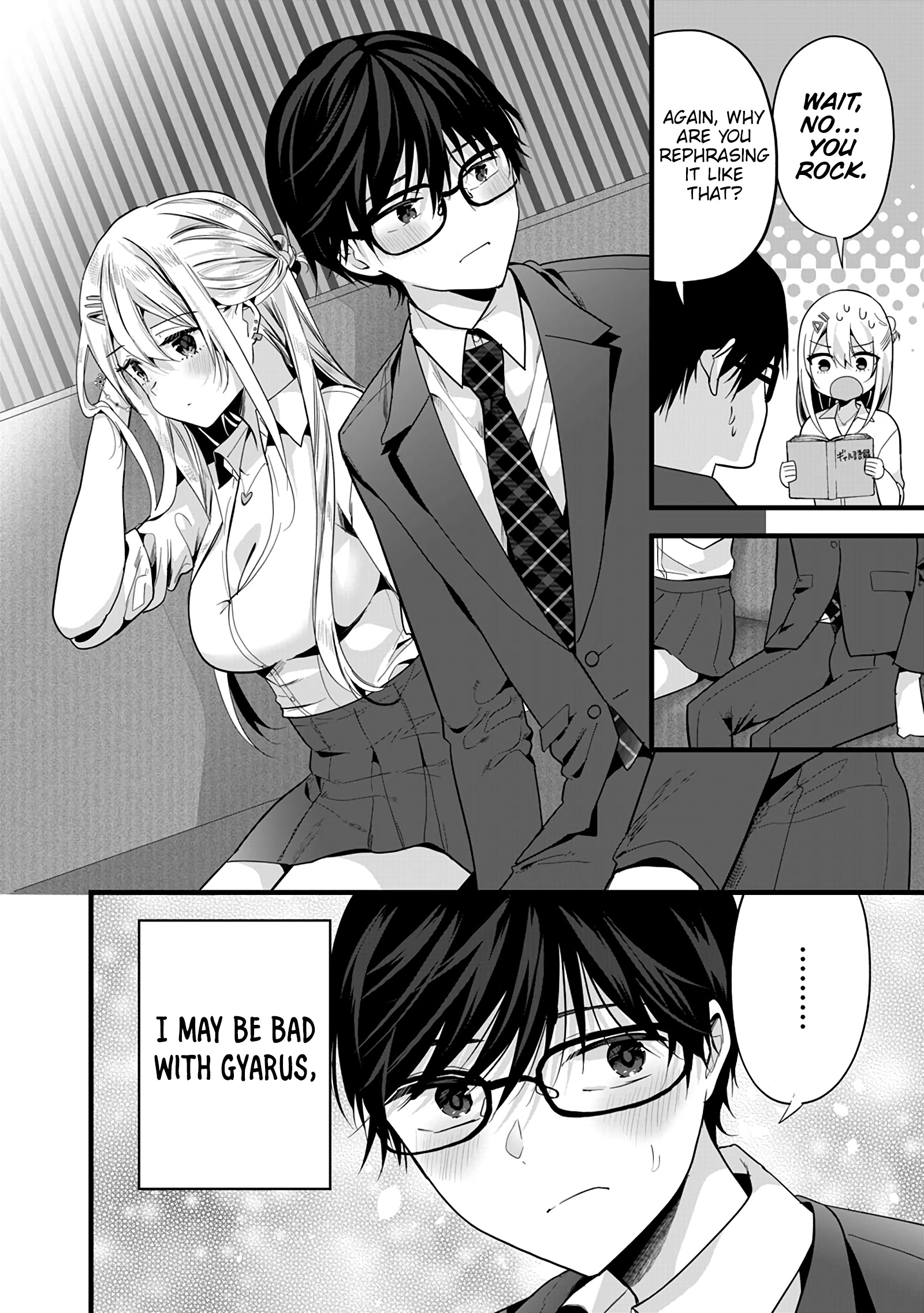 5 Seconds Before Falling in Love with a Gal: Anthology Comic Kiyokawa-san is definitely a gyaru! 第16页