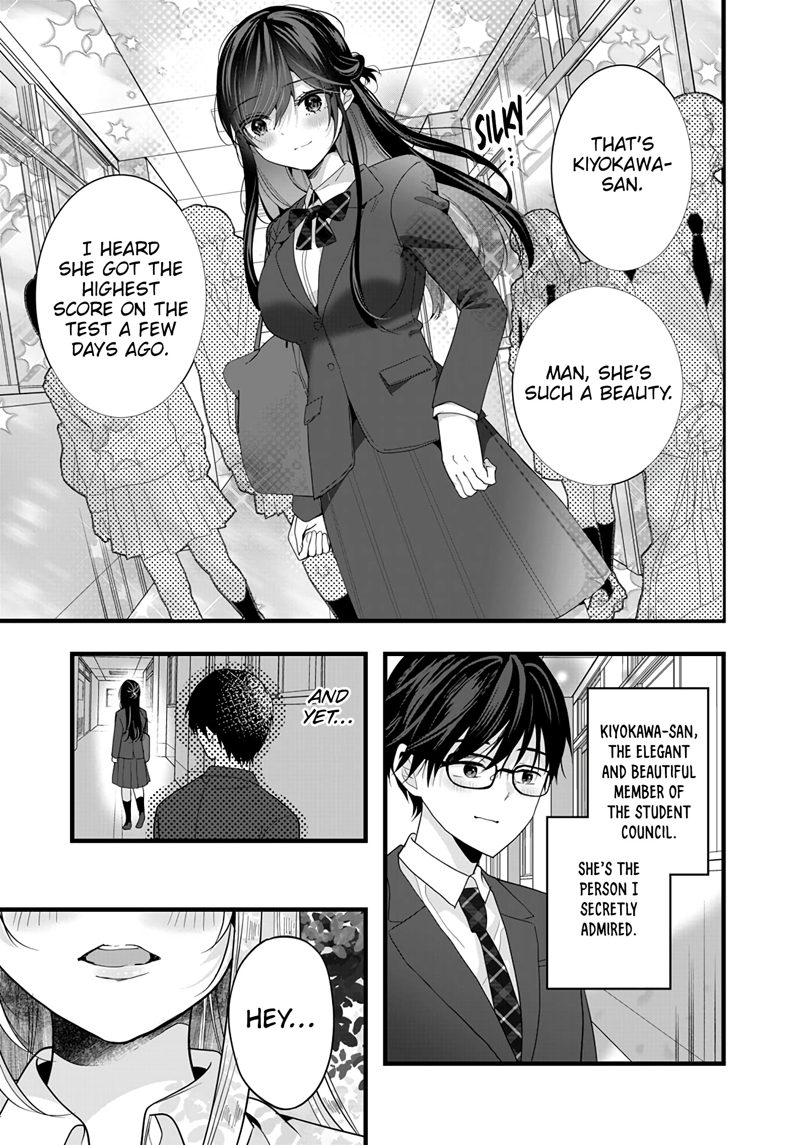 5 Seconds Before Falling in Love with a Gal: Anthology Comic Kiyokawa-san is definitely a gyaru! 第3页