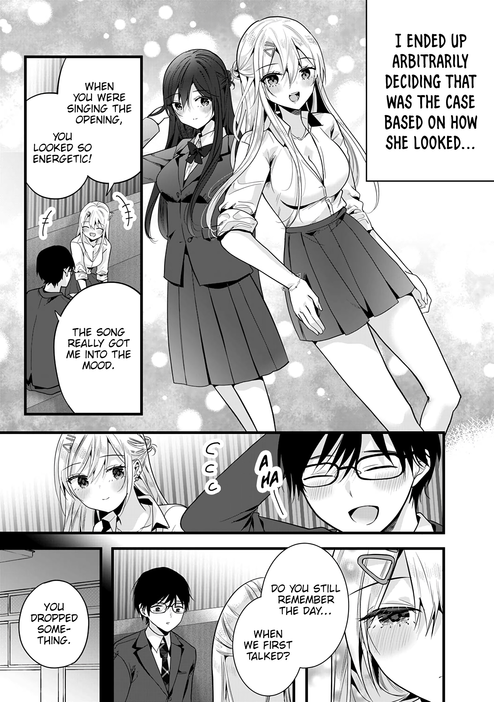 5 Seconds Before Falling in Love with a Gal: Anthology Comic Kiyokawa-san is definitely a gyaru! 第21页