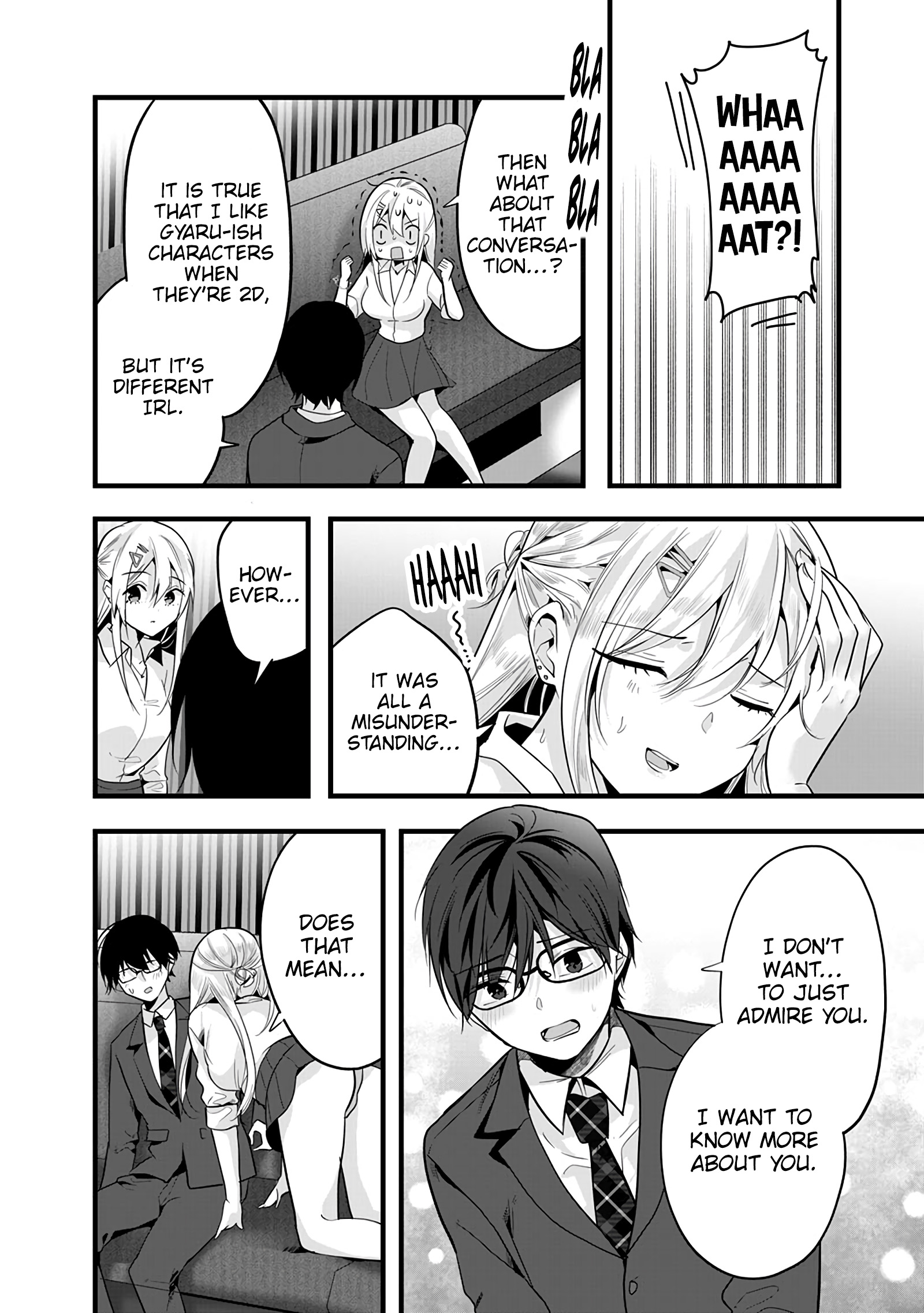 5 Seconds Before Falling in Love with a Gal: Anthology Comic Kiyokawa-san is definitely a gyaru! 第24页