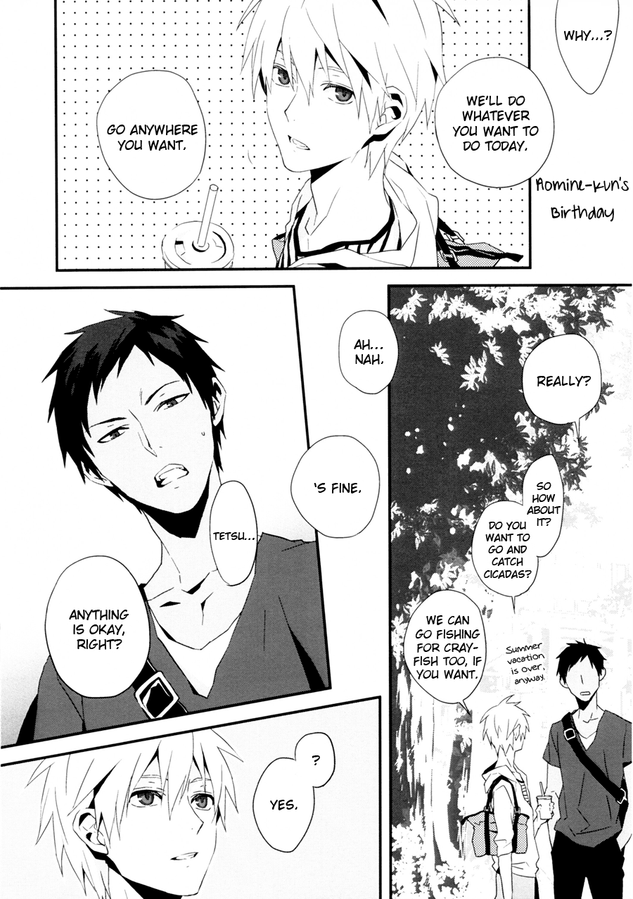 Kuroko no Basuke - Aomine Birthday Paper (Doujinshi) 第3页