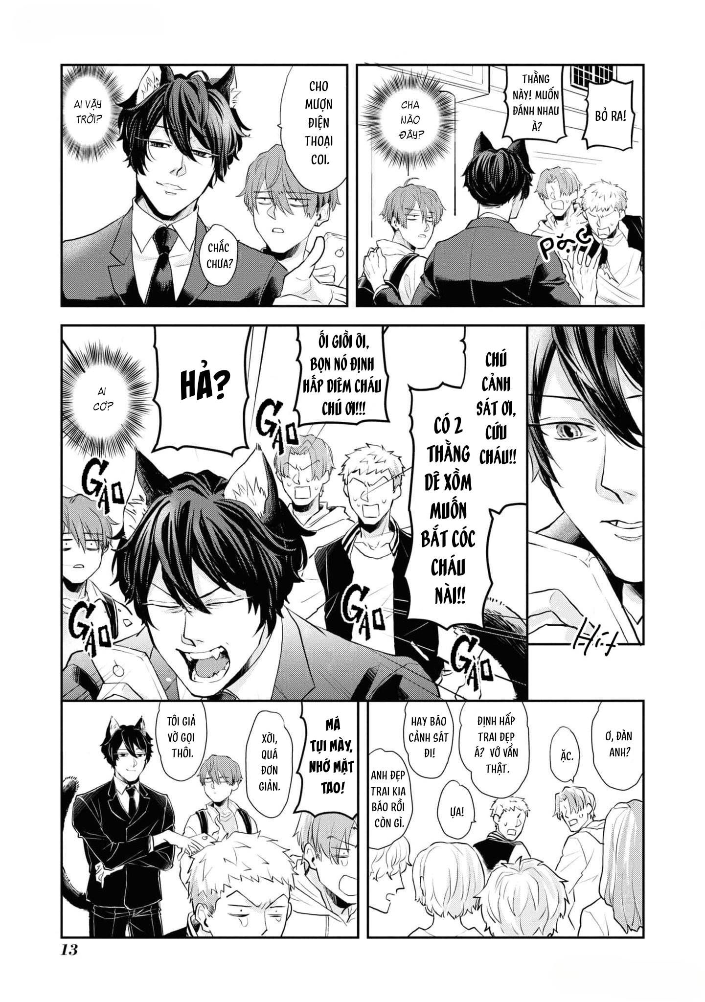 Ikemen Oneko wa Haruta ni Kawaretai Vol. 1 Ch. 1 第12页