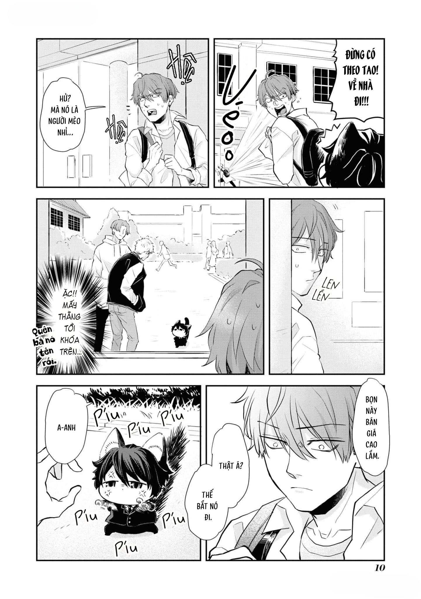 Ikemen Oneko wa Haruta ni Kawaretai Vol. 1 Ch. 1 第9页