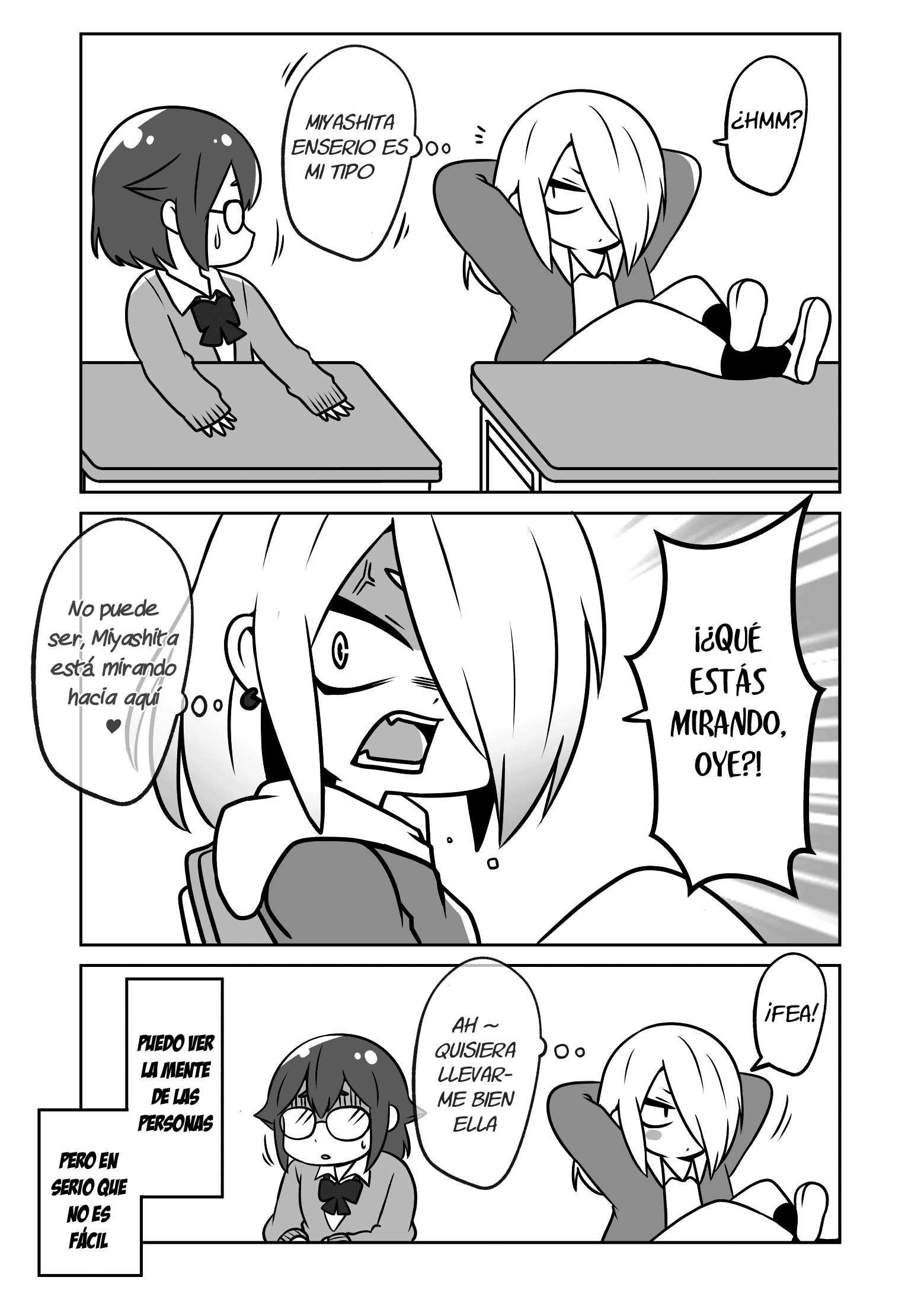 Fushigina megane to tonari no yankee Oneshot 第5页