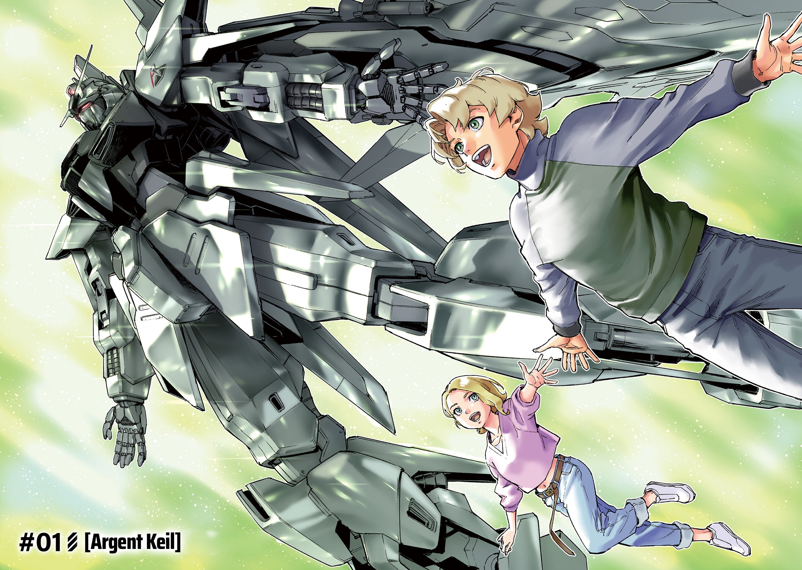 Mobile Suit Gundam: Silver Phantom -Gravure- 第8页