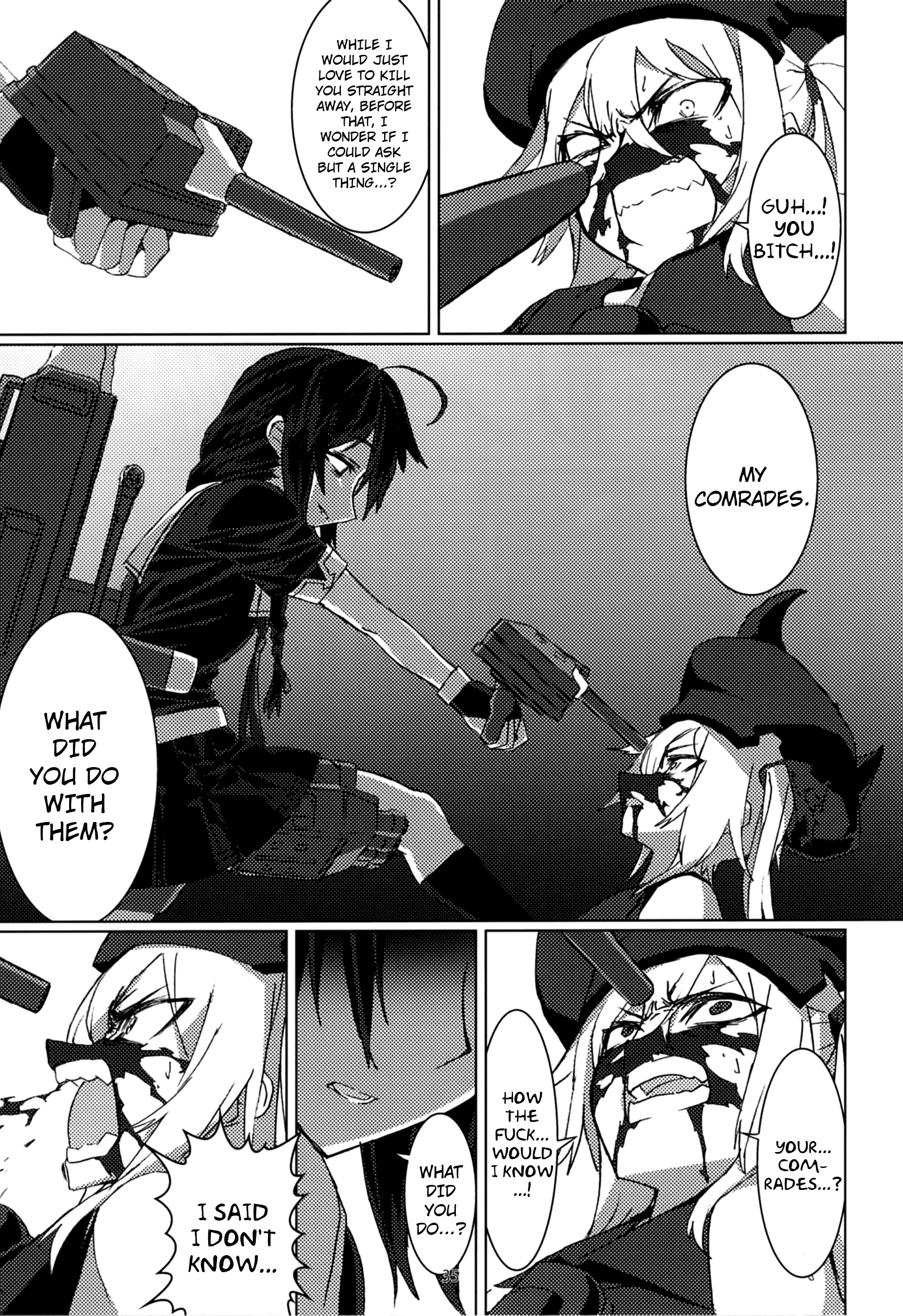 Kantai Collection -KanColle- FIEND (Doujinshi) Oneshot 第36页