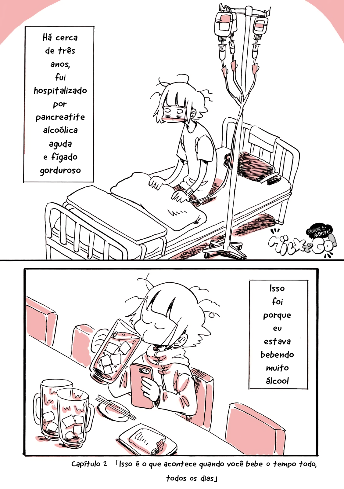 Kore wa Yuganda Shokurepo desu 「Isso é o que acontece quando você bebe o tempo todo, todos os dias」 第1页