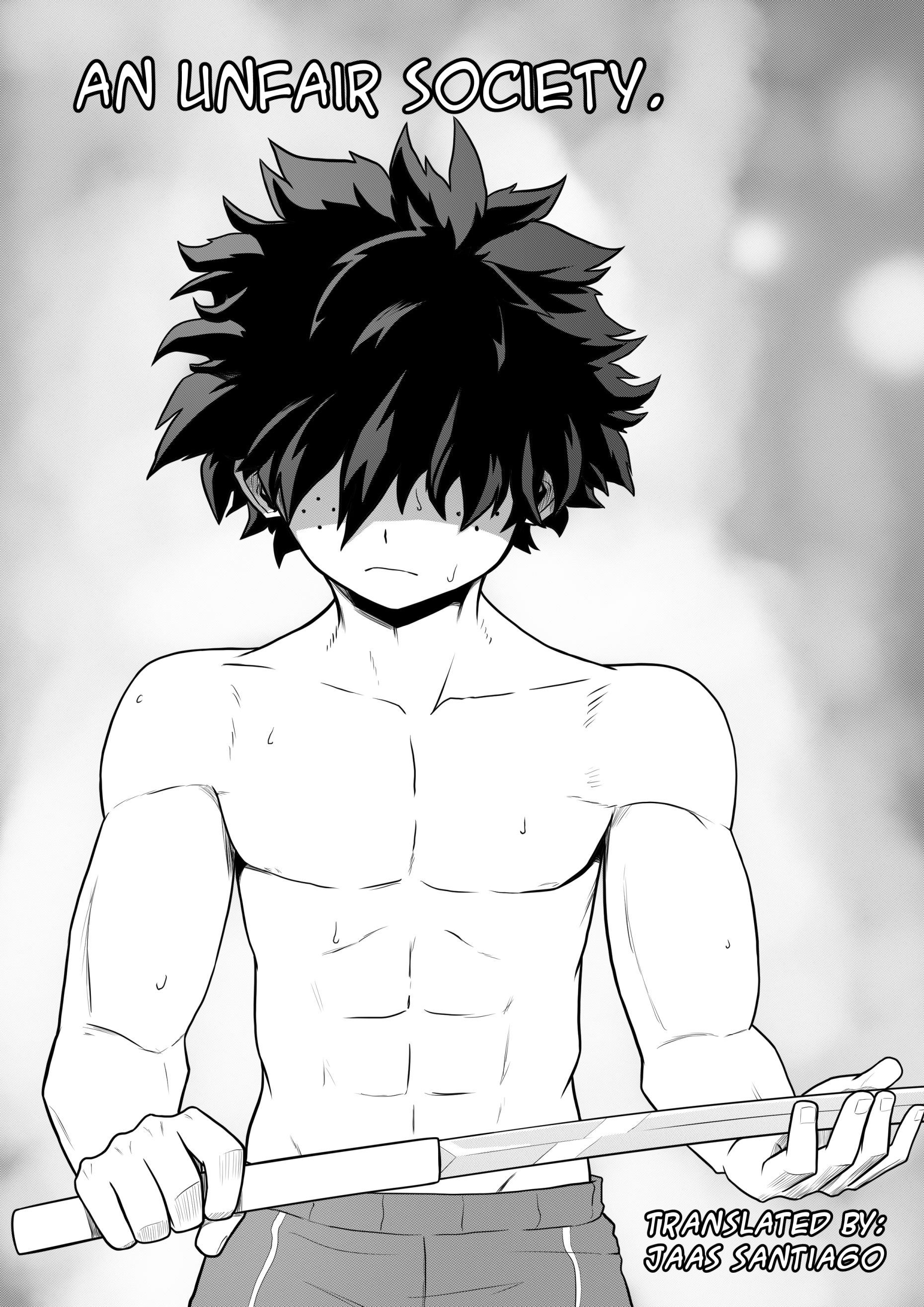 Boku no Hero Academia - True Hero (Doujinshi) An unfair society 第1页