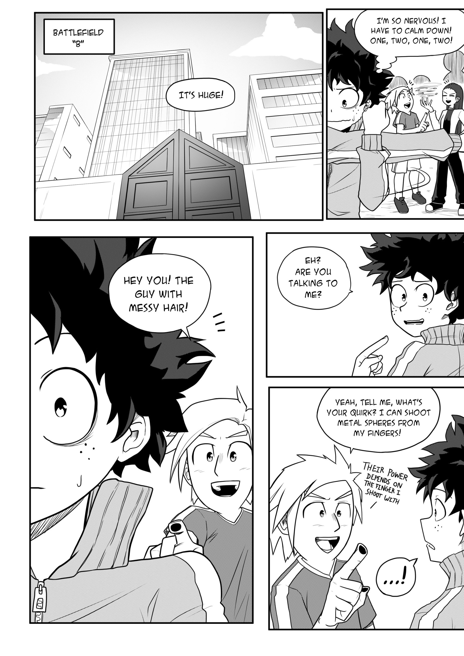Boku no Hero Academia - True Hero (Doujinshi) An unfair society 第9页