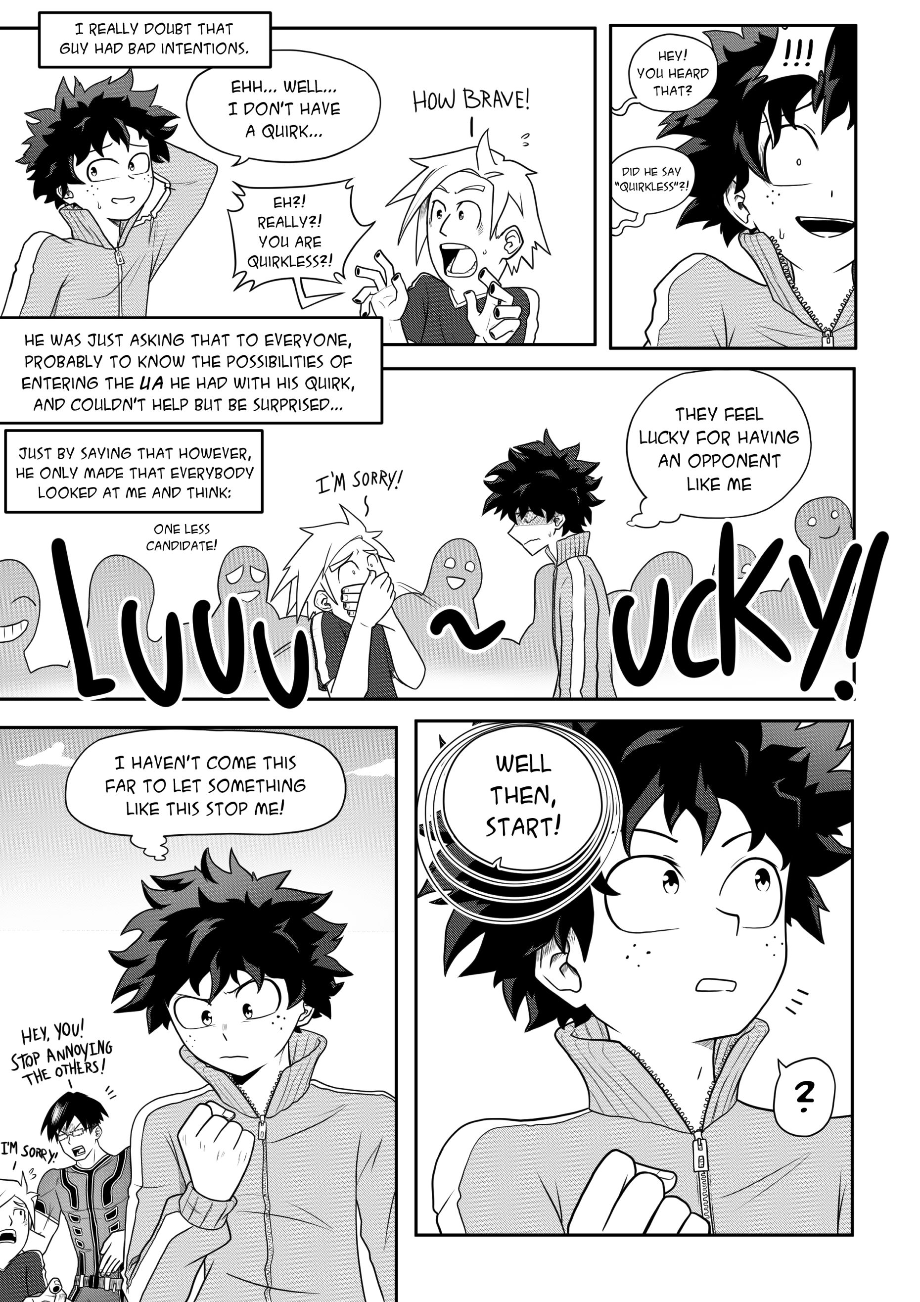 Boku no Hero Academia - True Hero (Doujinshi) An unfair society 第10页
