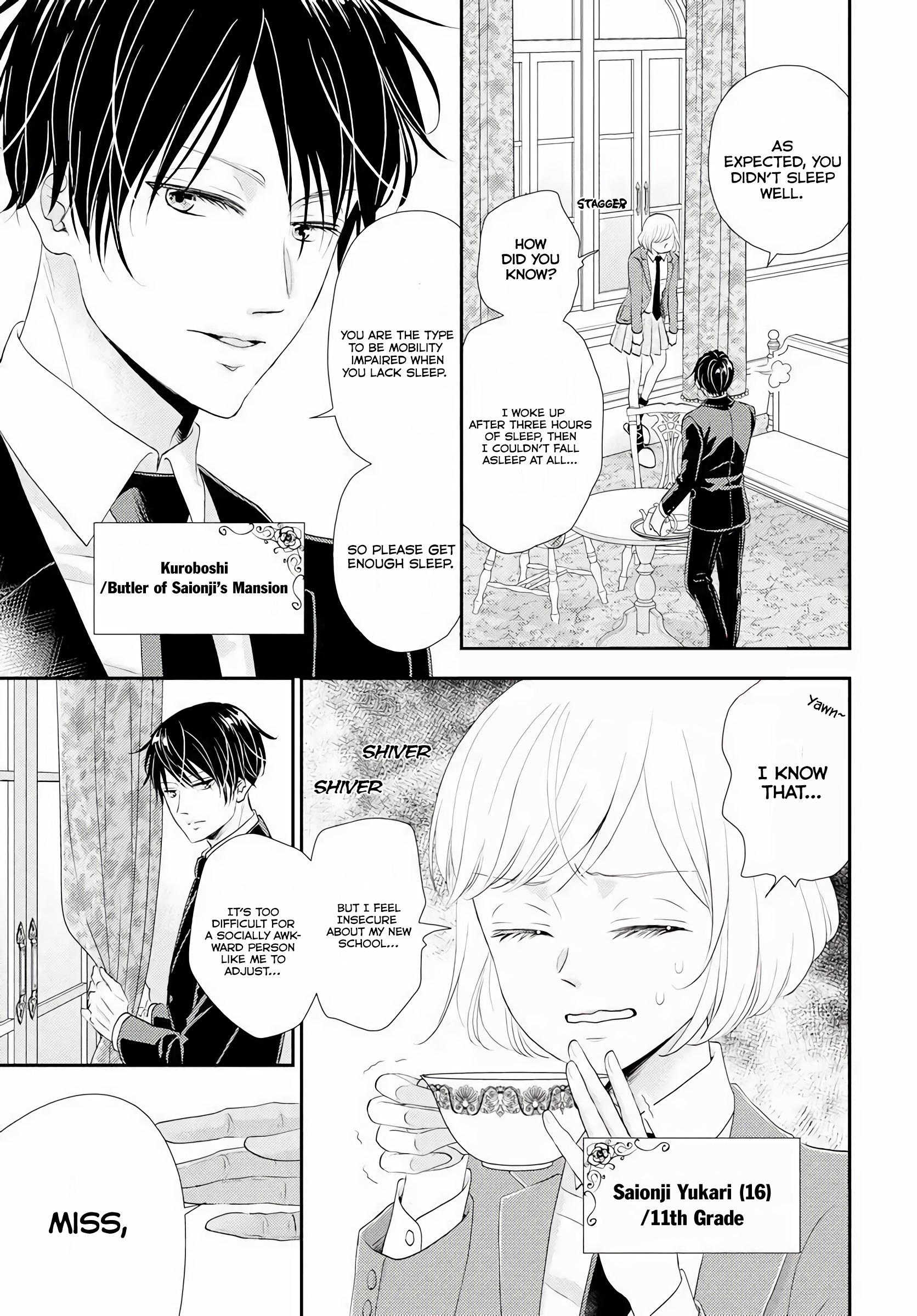 Shitsuji Kuroboshi wa Kashizukanai Ch. 3 第4页