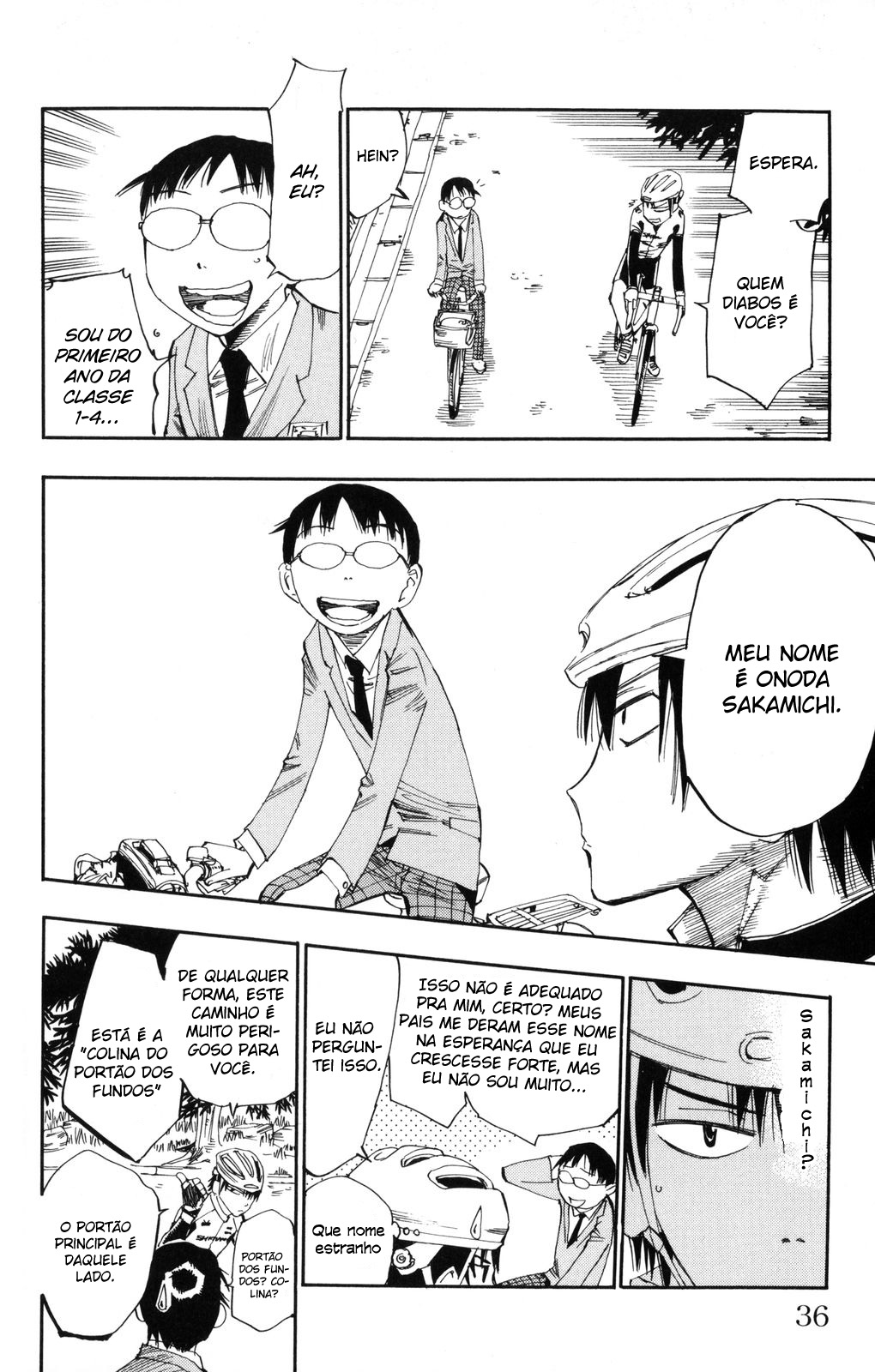 Yowamushi Pedal Vol. 1 Ch. 1 第37页