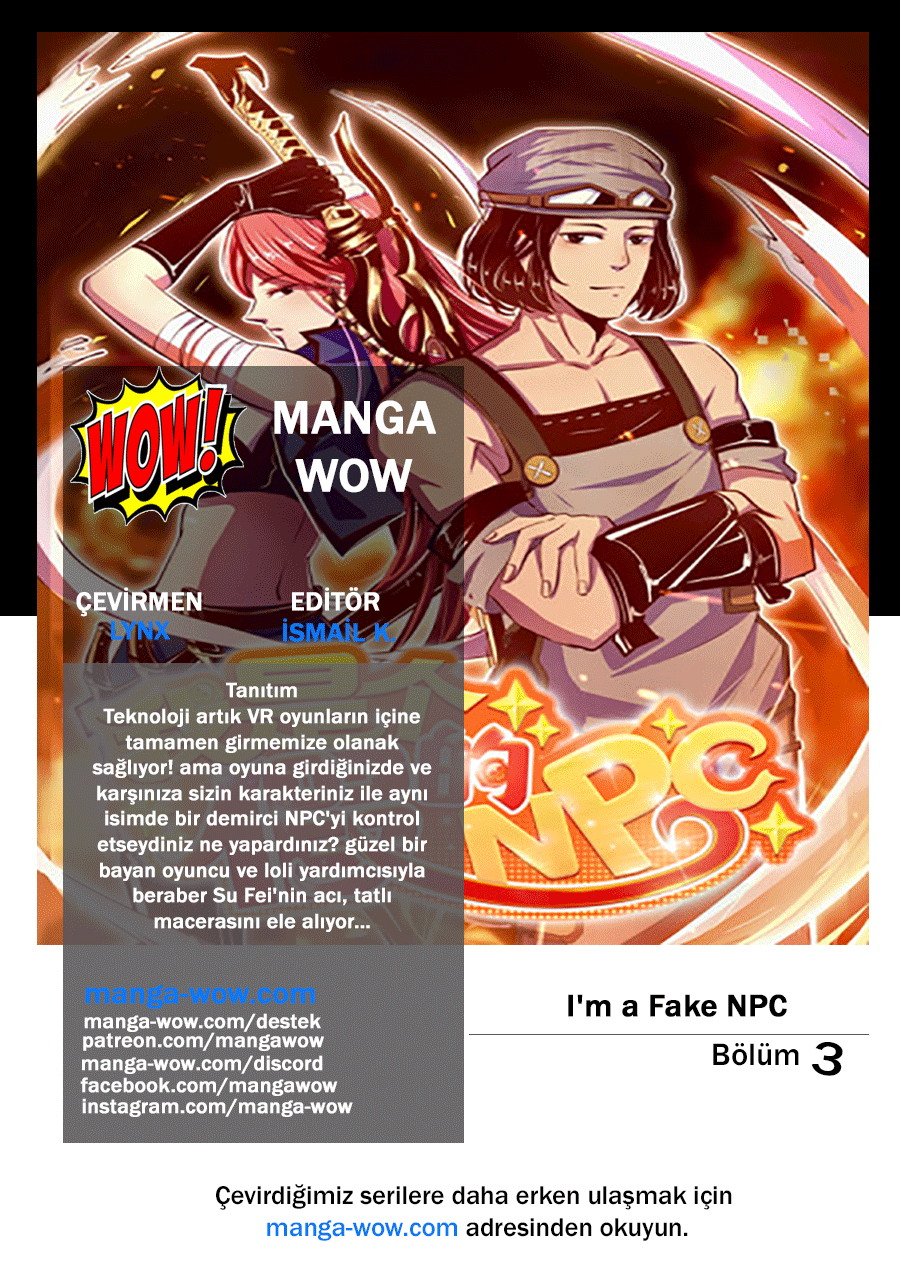 I'm a Fake NPC Ch. 3 第1页