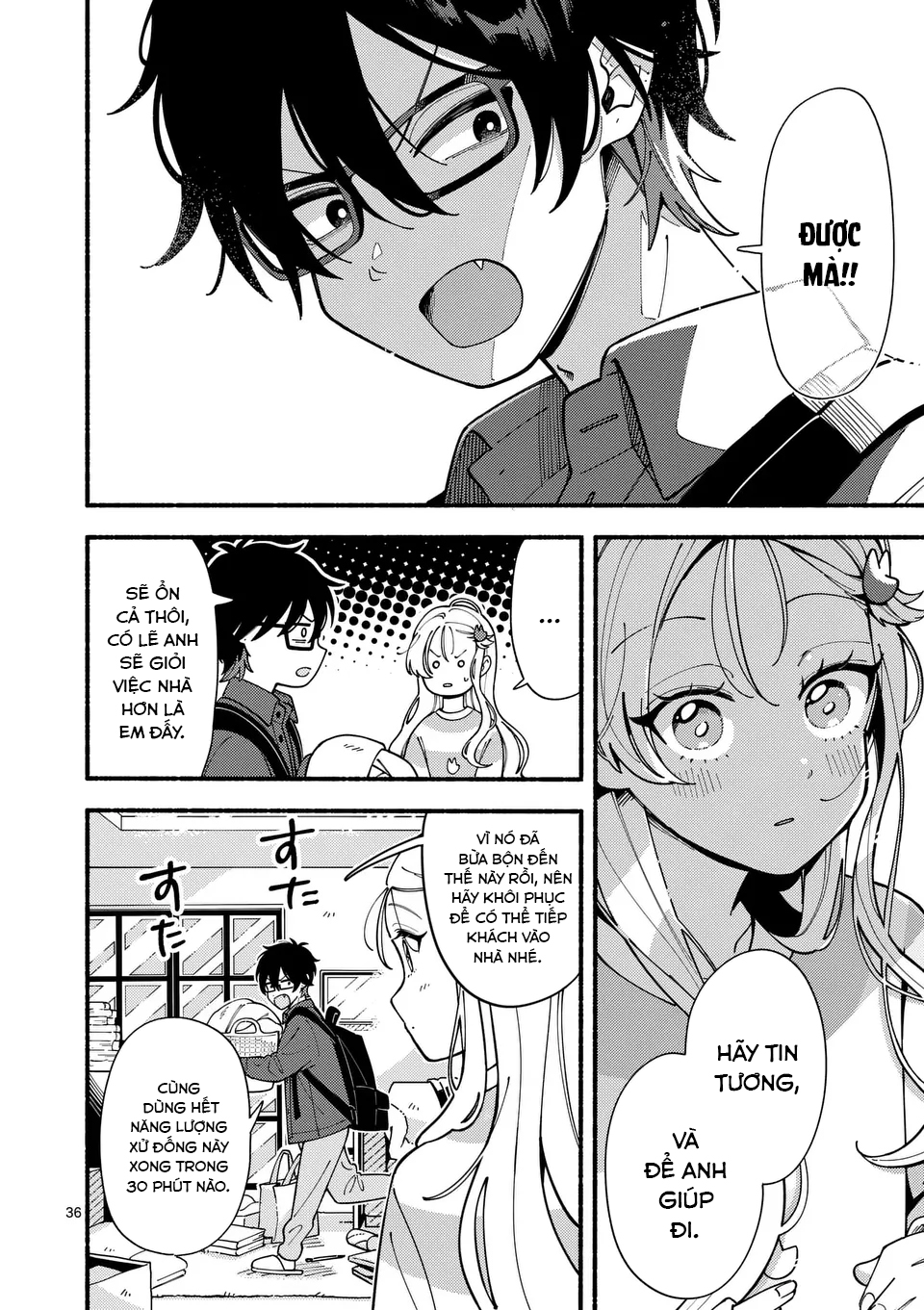 Ookami wa Tsuki ni Koi wo Suru Bạn Hoàn Hảo Còn Tôi Bất Tài 第35页