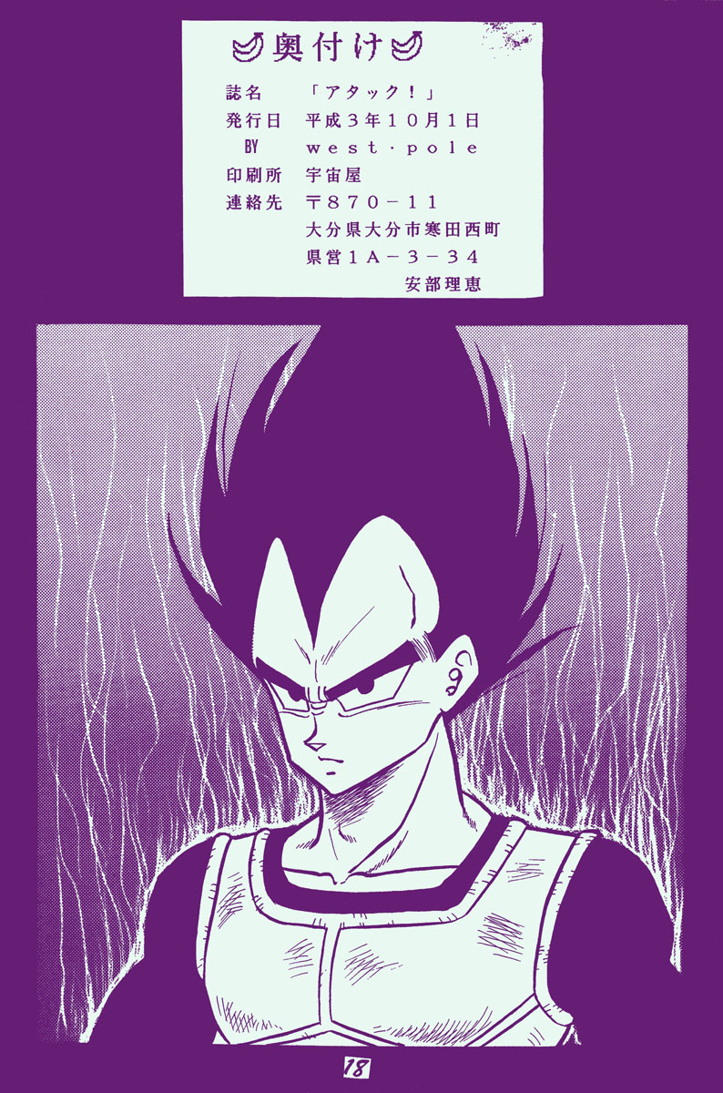Dragon Ball - Rarara Nishimoto's Attack! (Doujinshi) Oneshot 第18页