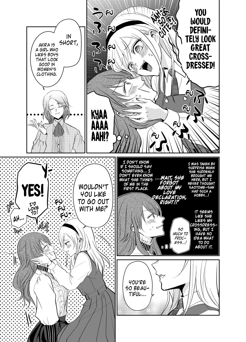 I Confessed To A Girl And She Made Me A Girl Too! 第3页