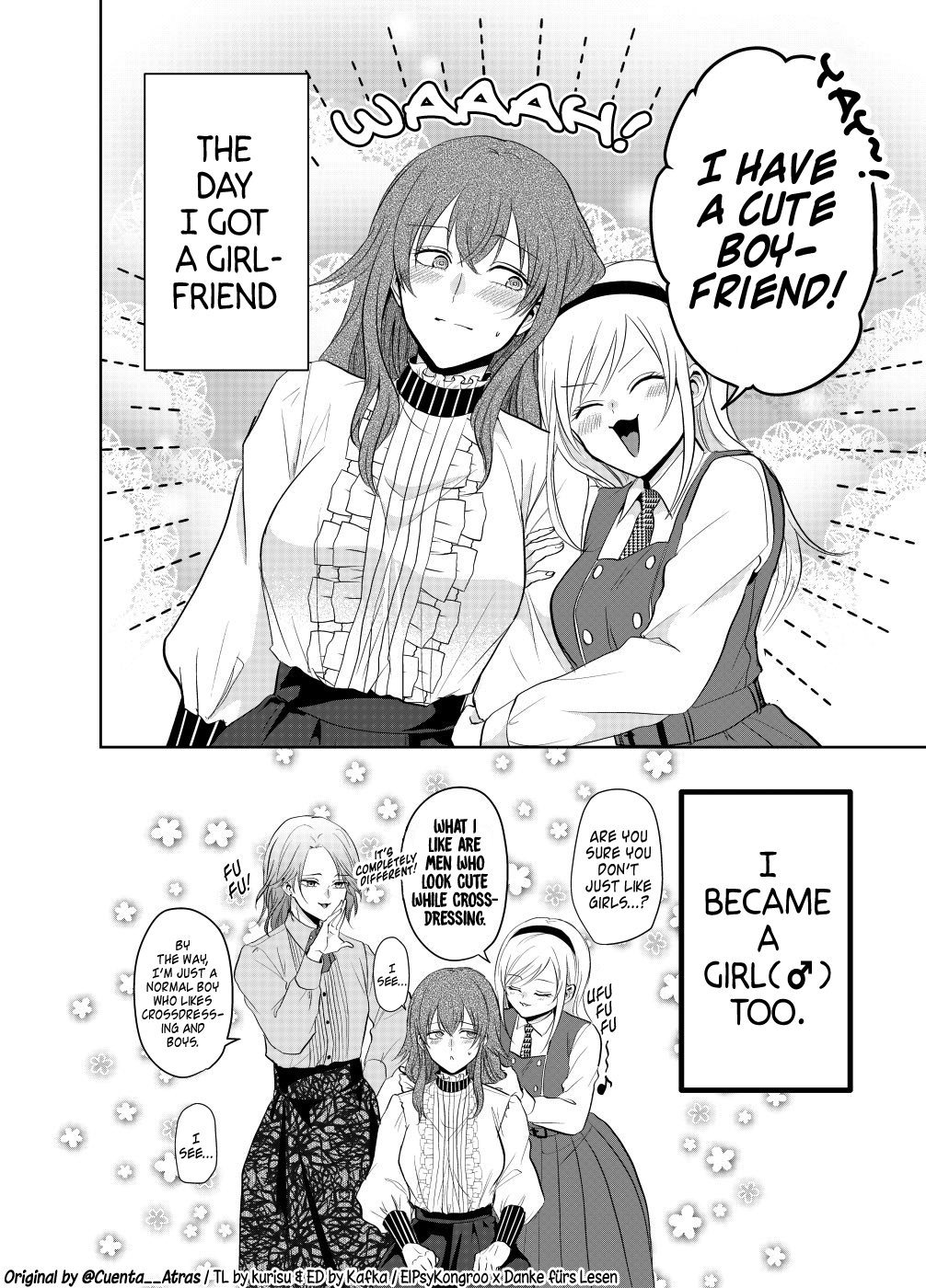 I Confessed To A Girl And She Made Me A Girl Too! 第4页